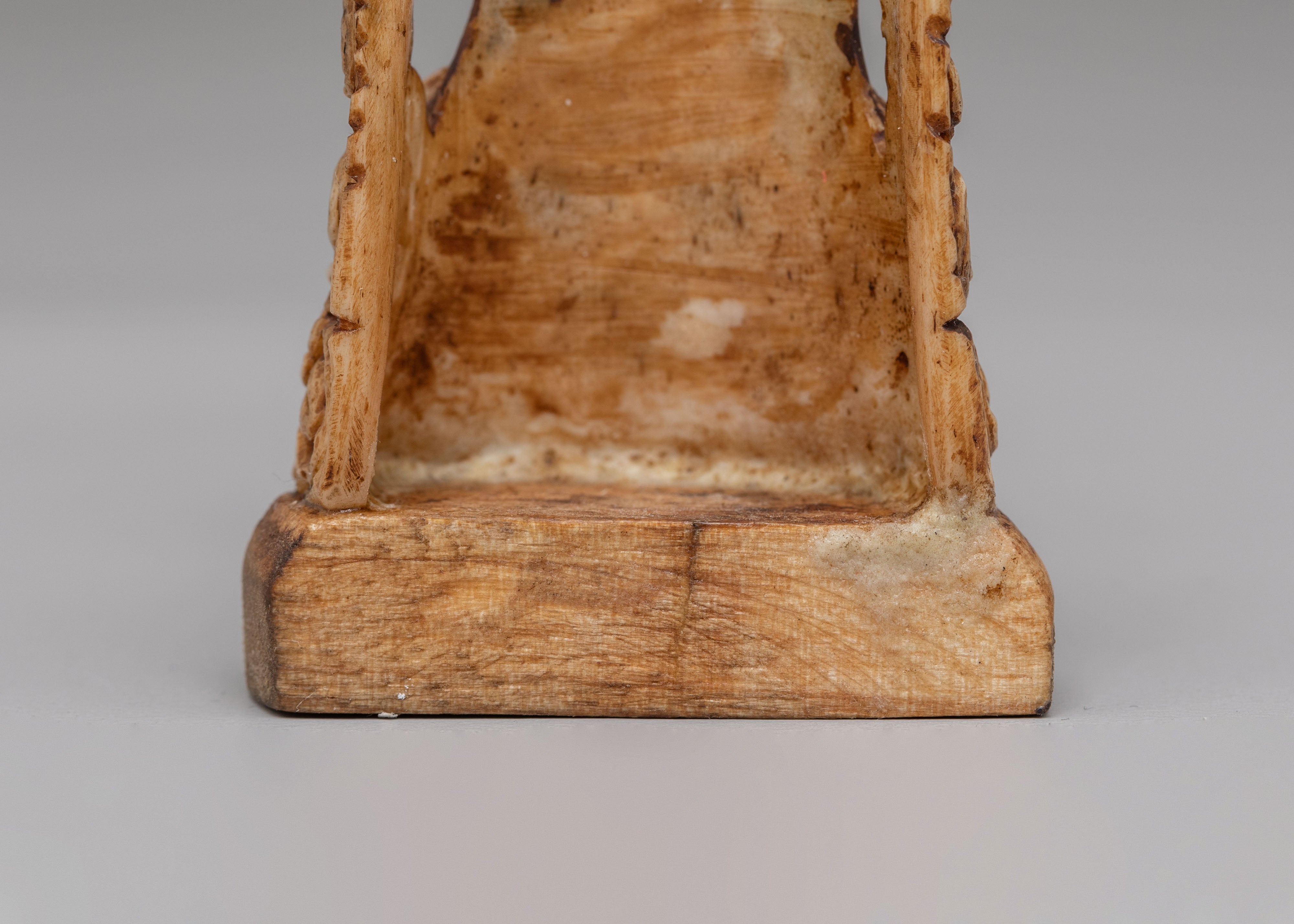 Traditional Mahakala Bone Statue | Tibetan Ritual Decor