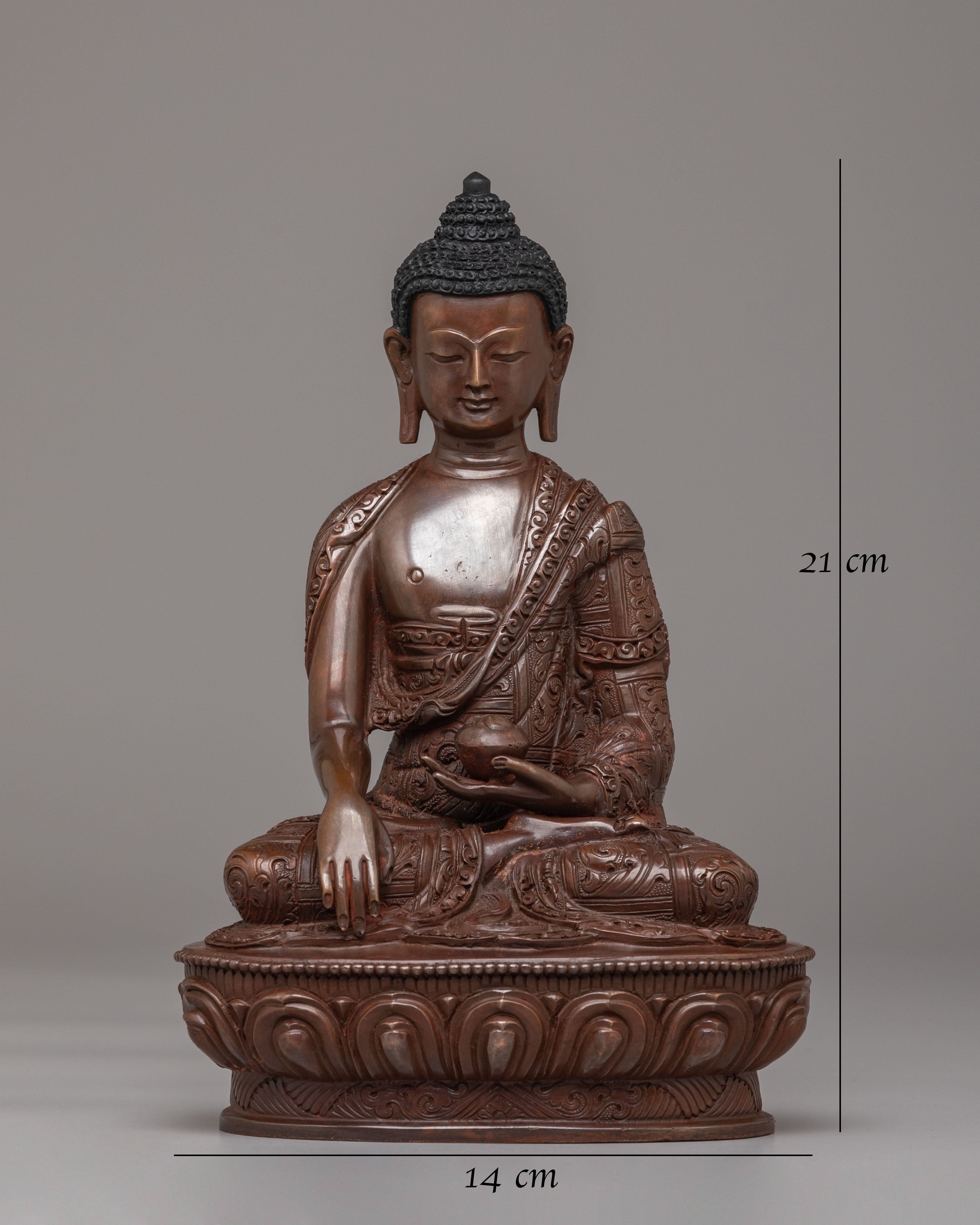 Ceremonial Shakyamuni Buddha Statue | Symbol of Enlightenment