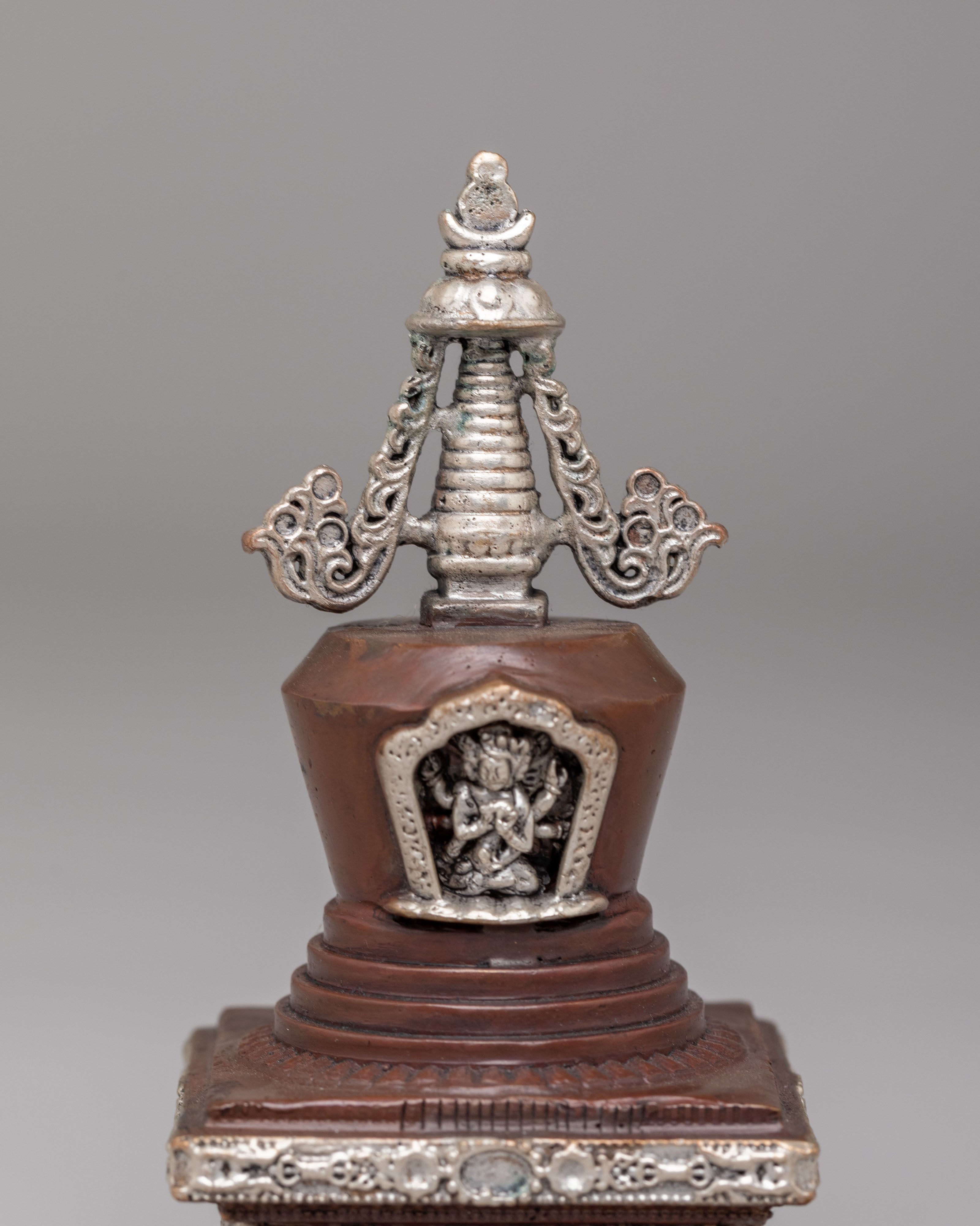 Tibetan Altar Stupa of Complete Victory | Spiritual Decor for Meditation