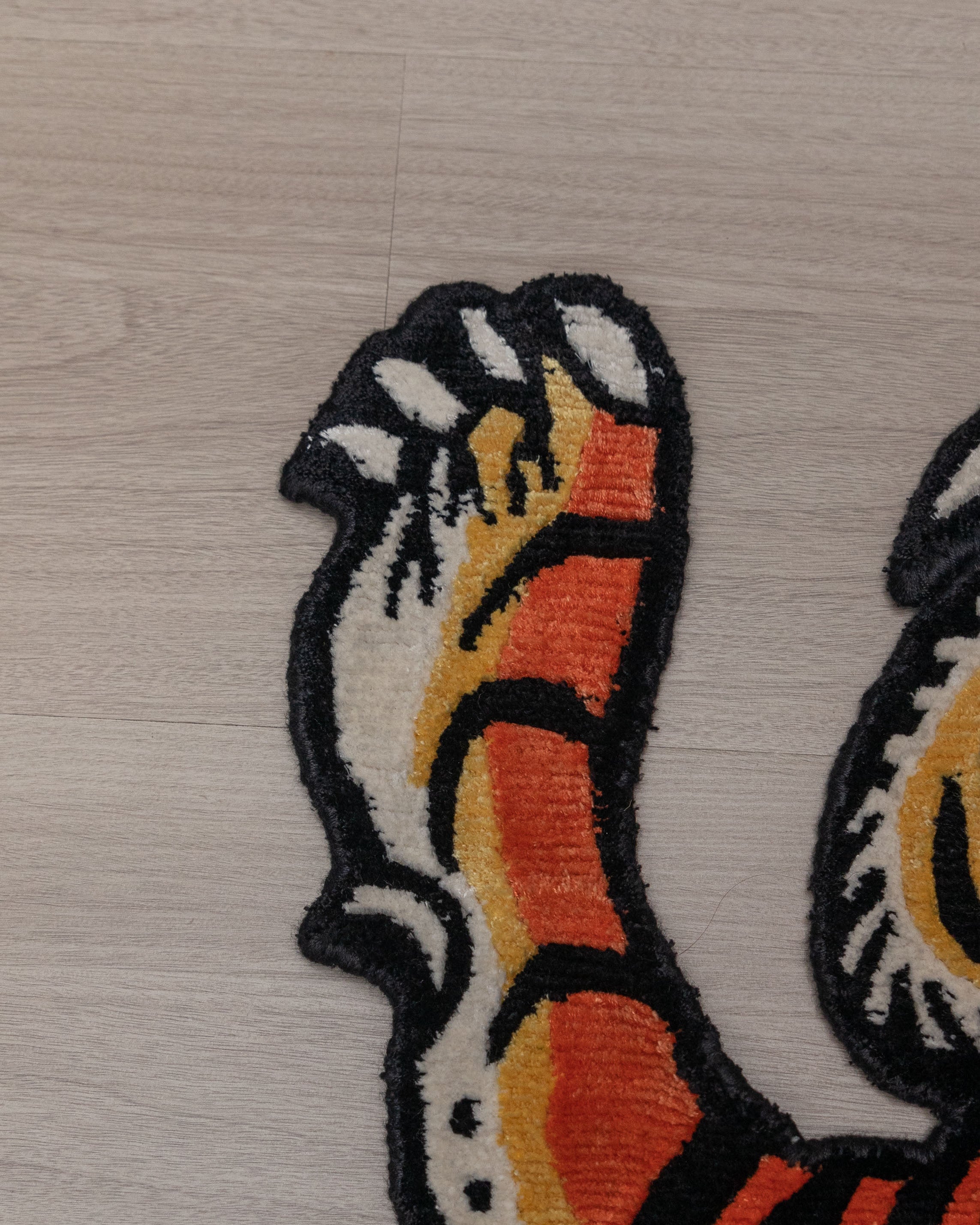 Handmade Tibetan Rug | Tibetan Wool Meditation Carpet
