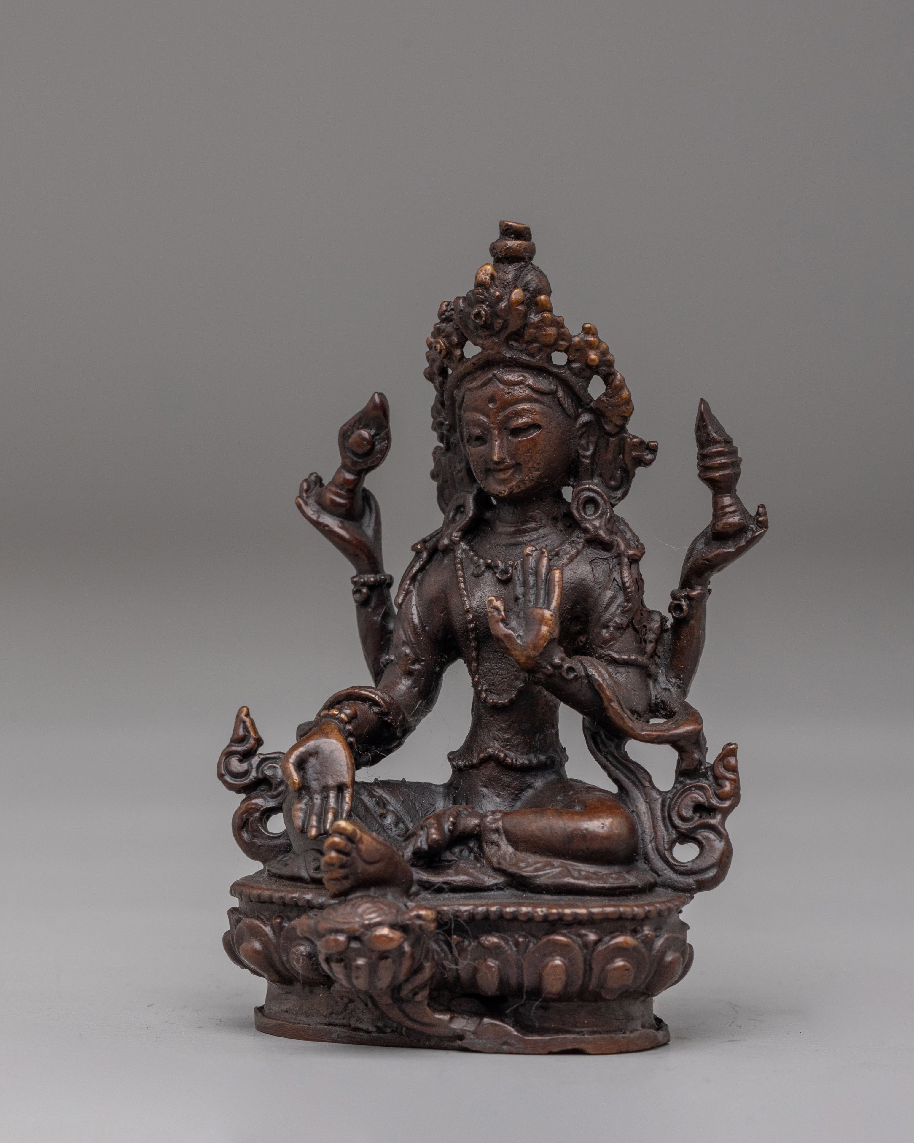Divine Laxmi Goddess Statue | Hindu Deity Figurine