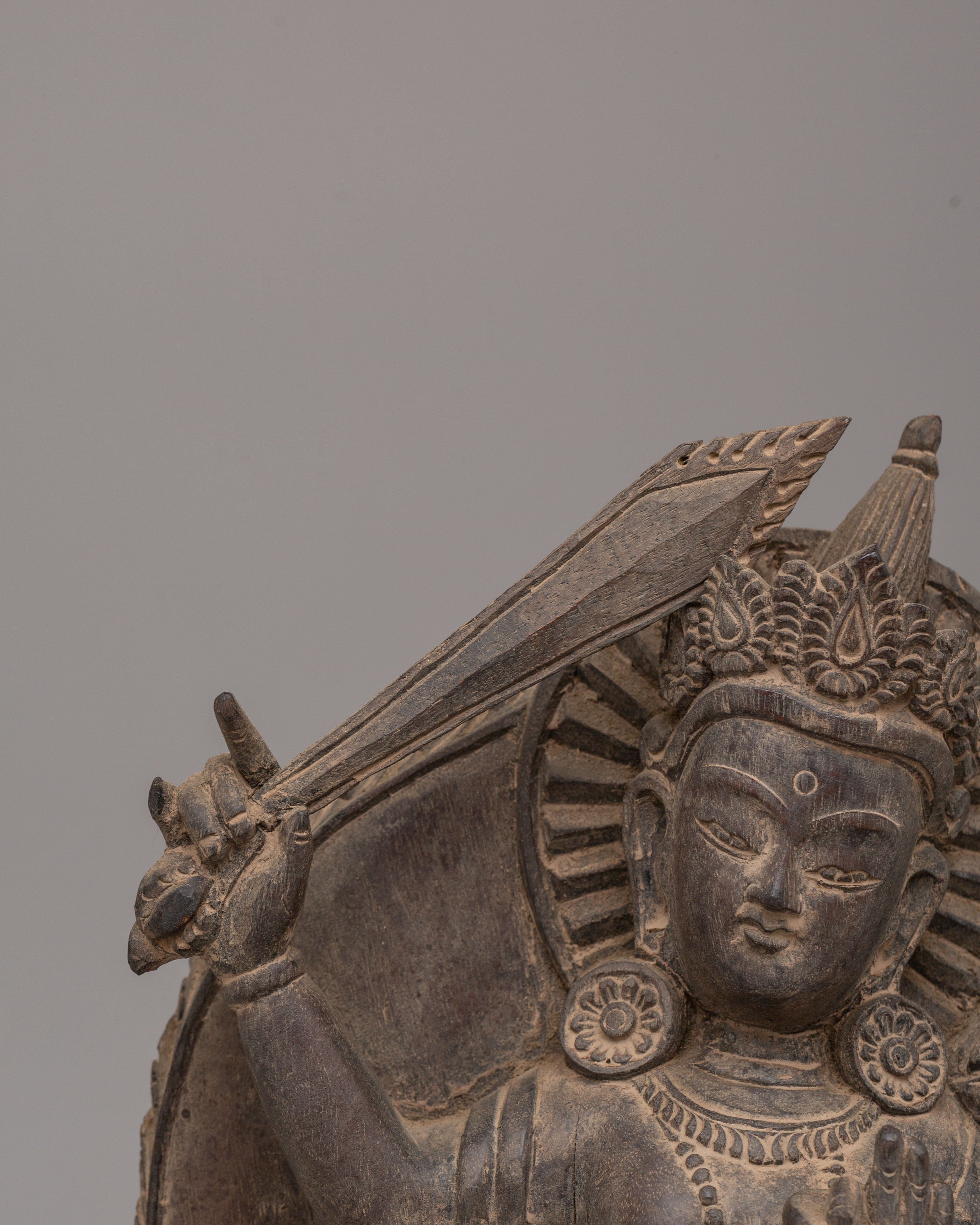 Sacred Manjushri Deity Statue | Bodhisattva of Wisdom