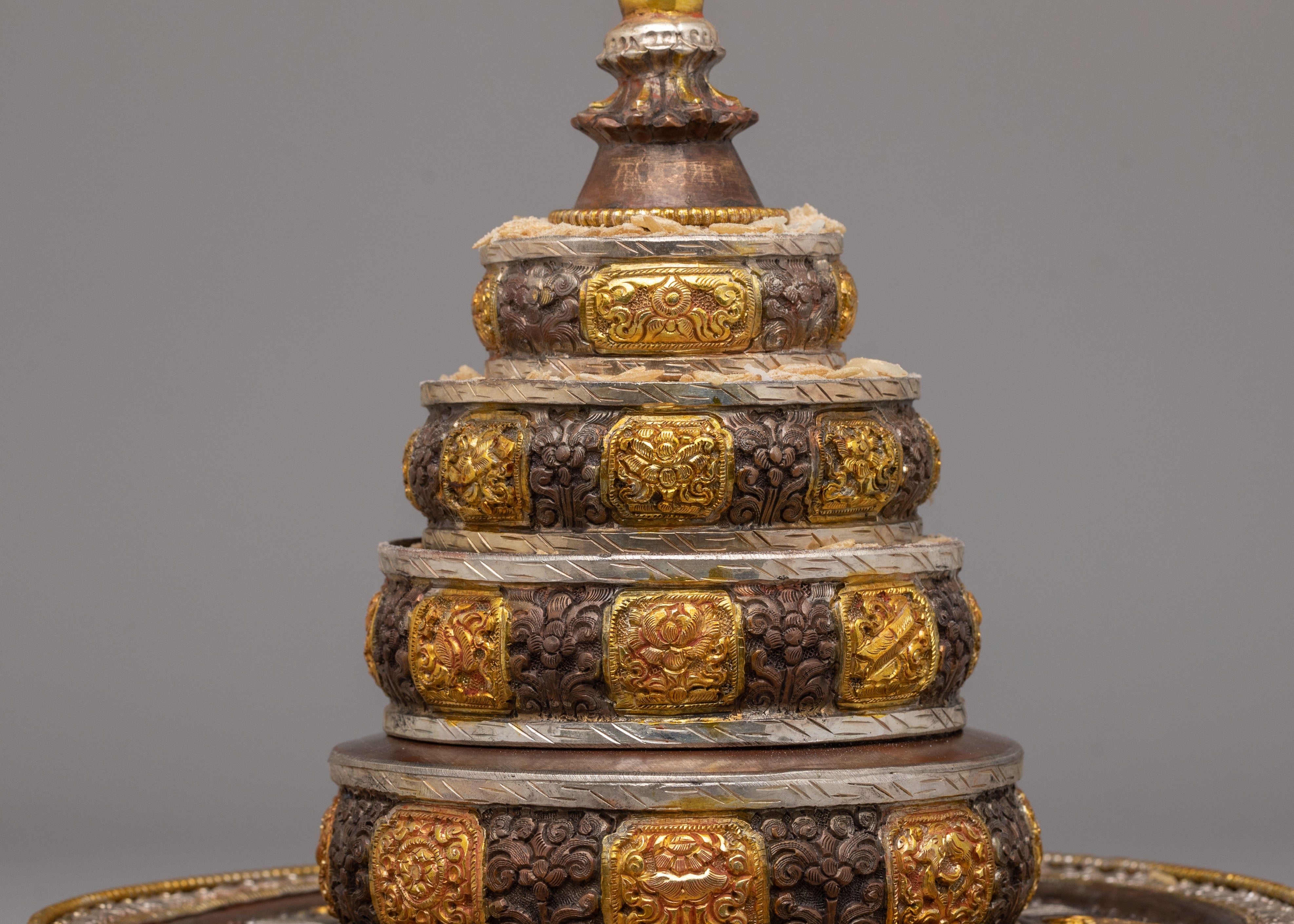 Tibetan Mandala Offering for Altar Use | Symbol of Sacred Harmony
