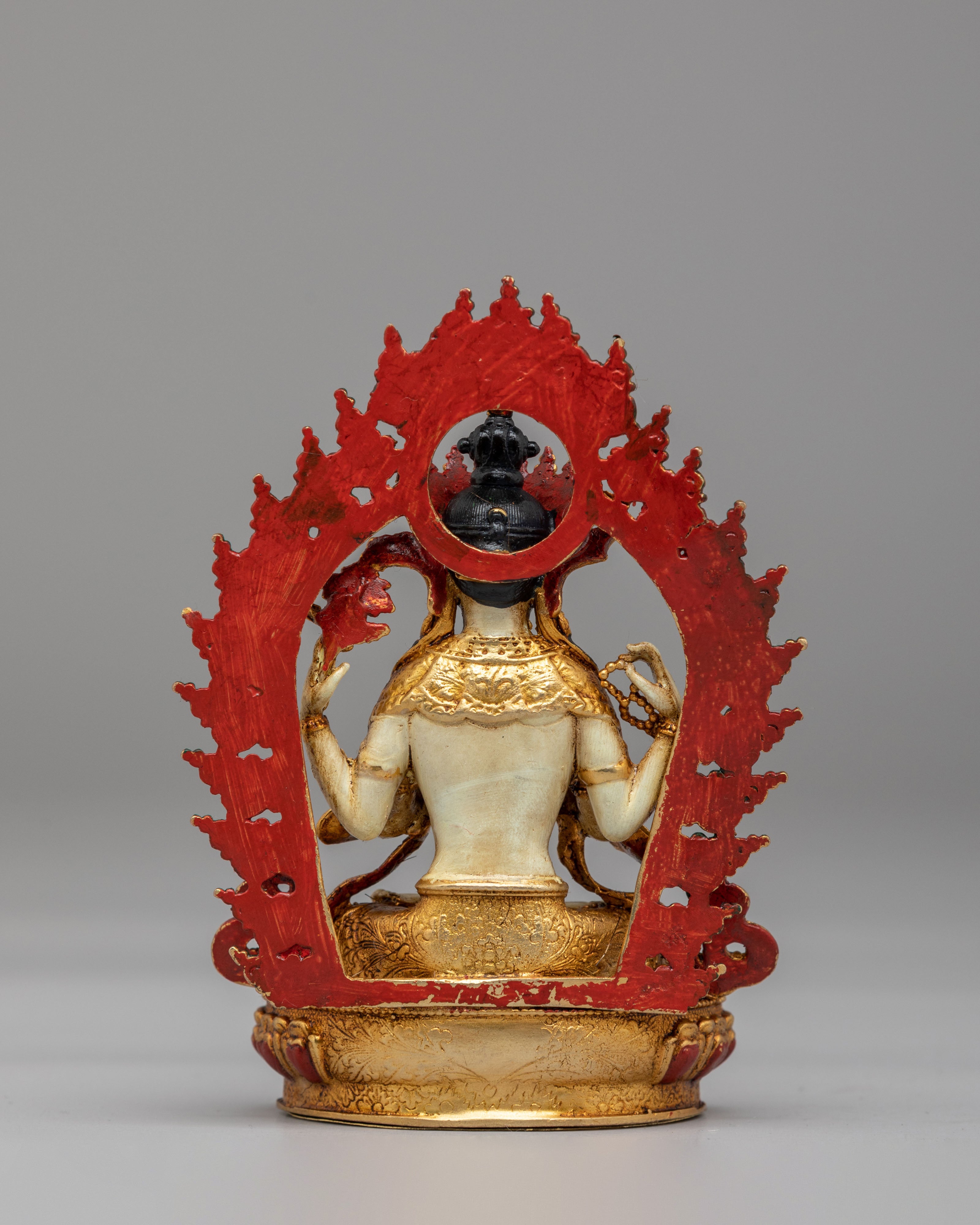 Chenrezig Divine Compassion Statue | Tibetan Deity Art