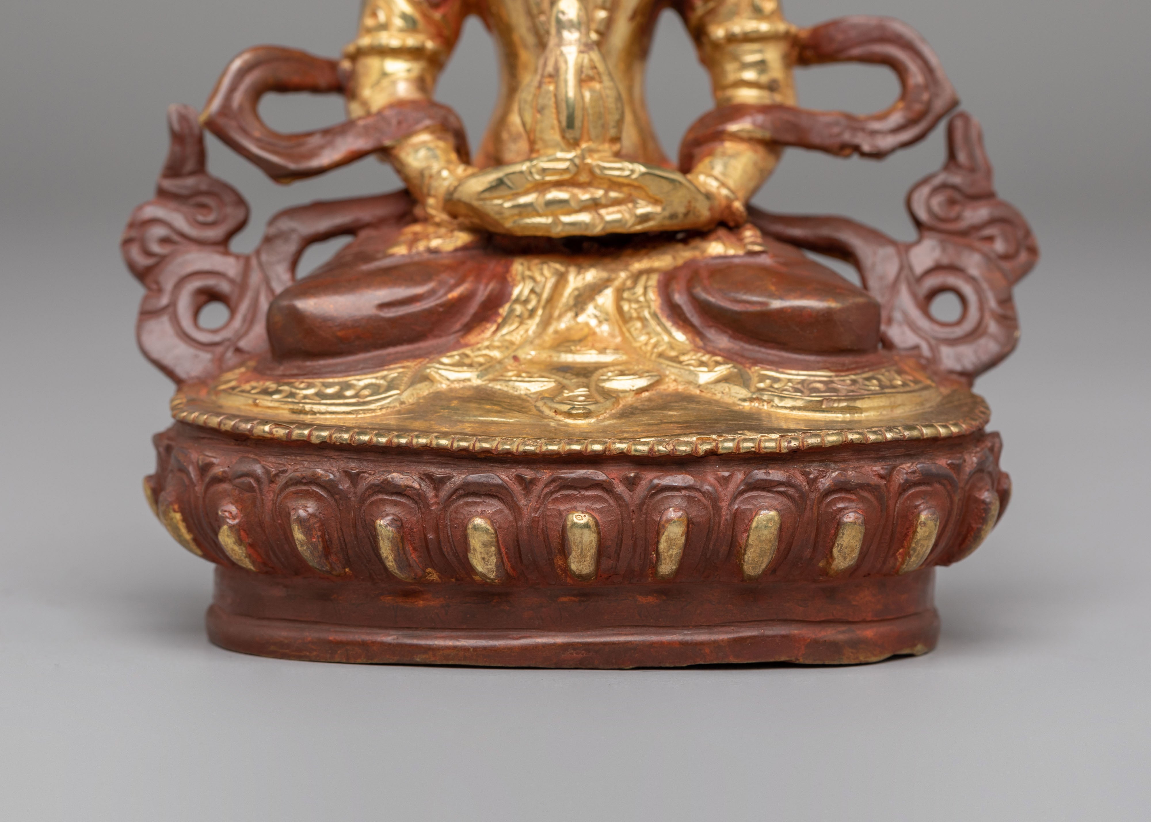 Himalayan Amitayus Meditation Statue | Symbol of Longevity