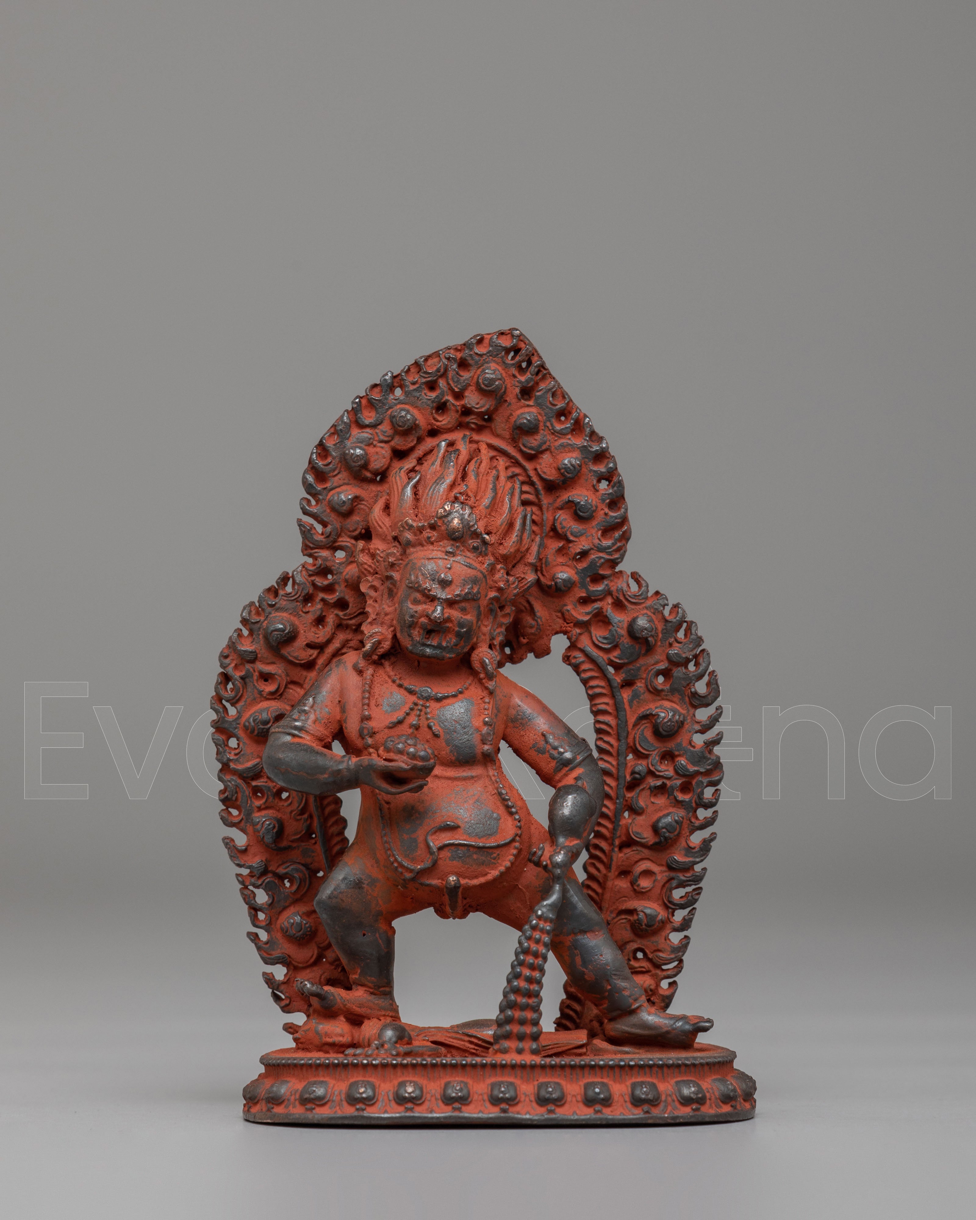 Black Dzambhala Statue