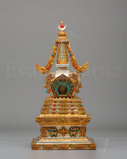Handcrafted Enlightenment Chorten