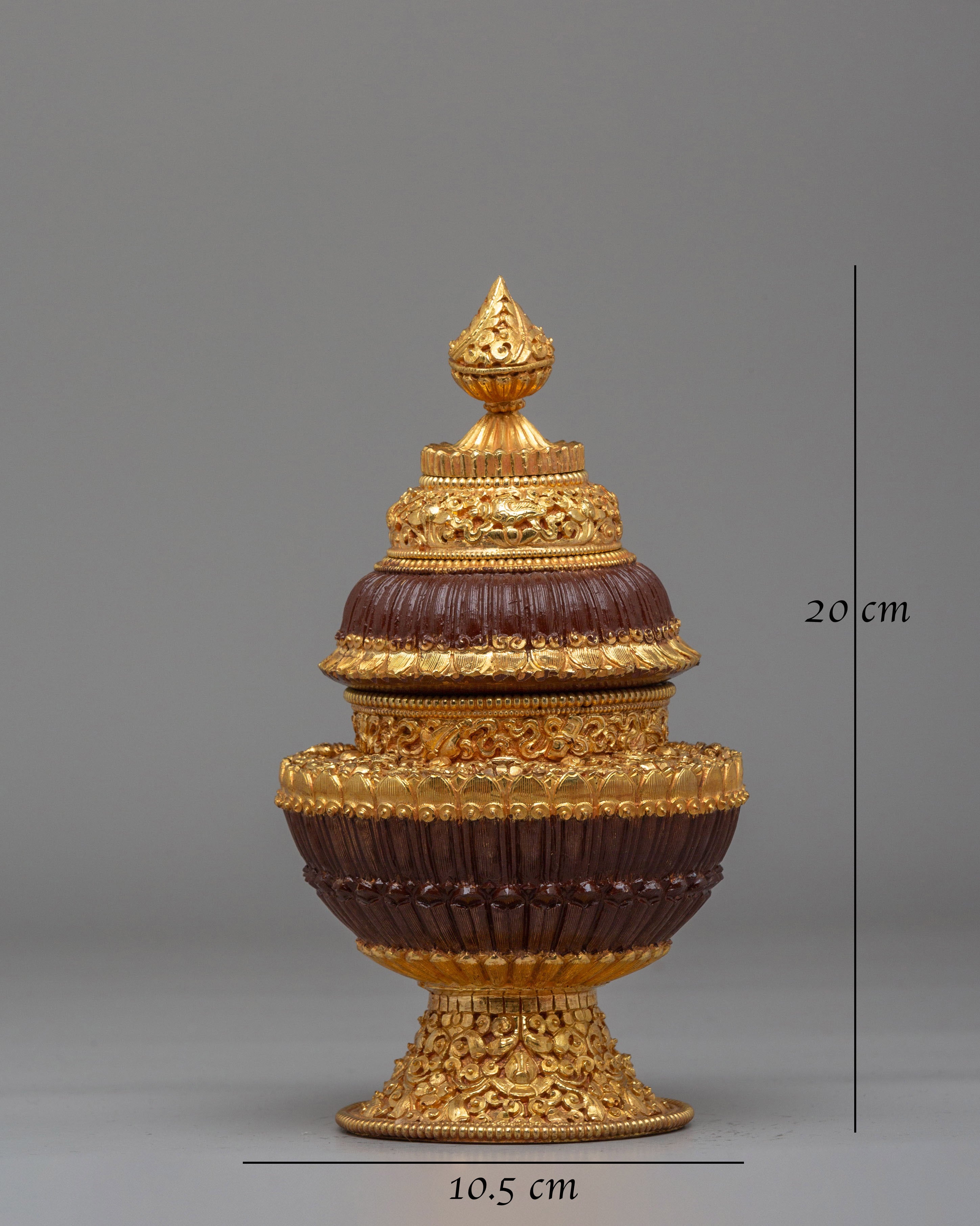 Dhupur Rice Pot for Ritual Offerings | Buddhist Altar Vessel