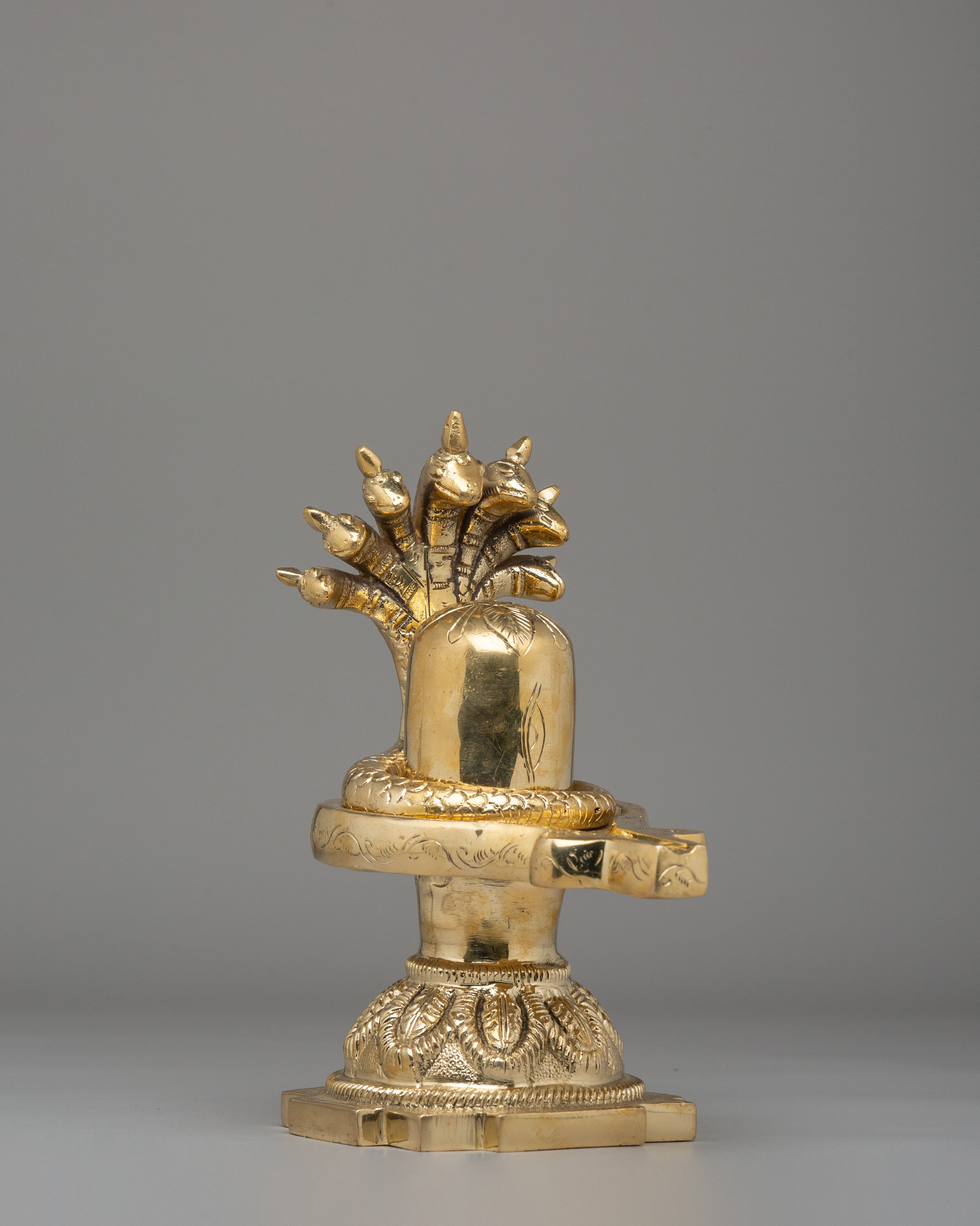 Handcrafted Shiva Linga | Sacred Hindu God Shiva Deity Sculpture
