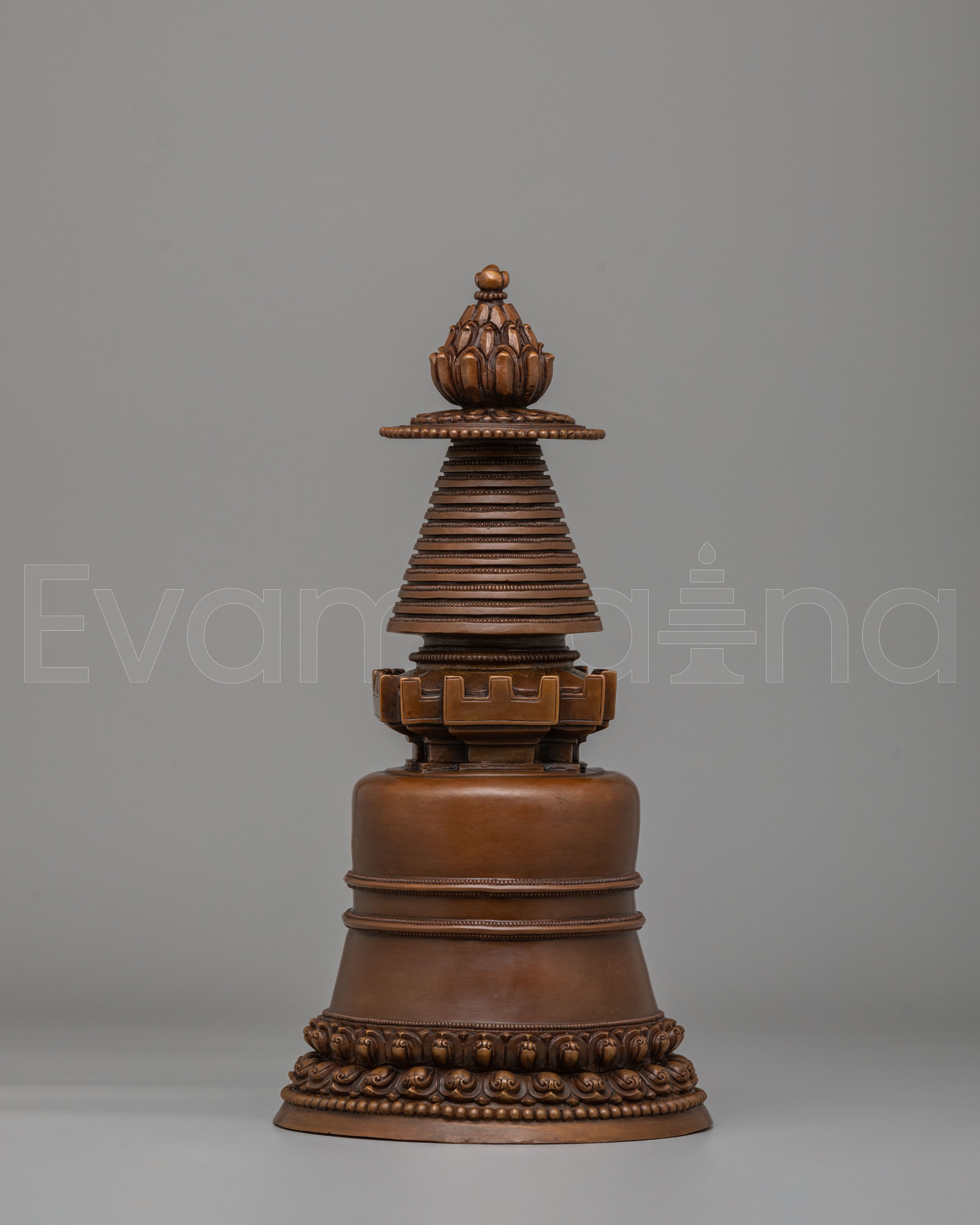 Tibetan Altar Kadampa Stupa 
