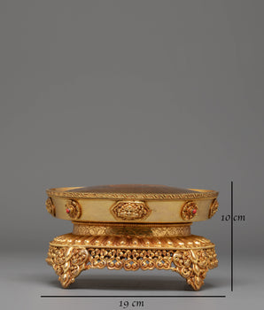 Tibetan Mandala Base for Altar
