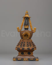 Sacred Lotus Blossom Stupa for Altar