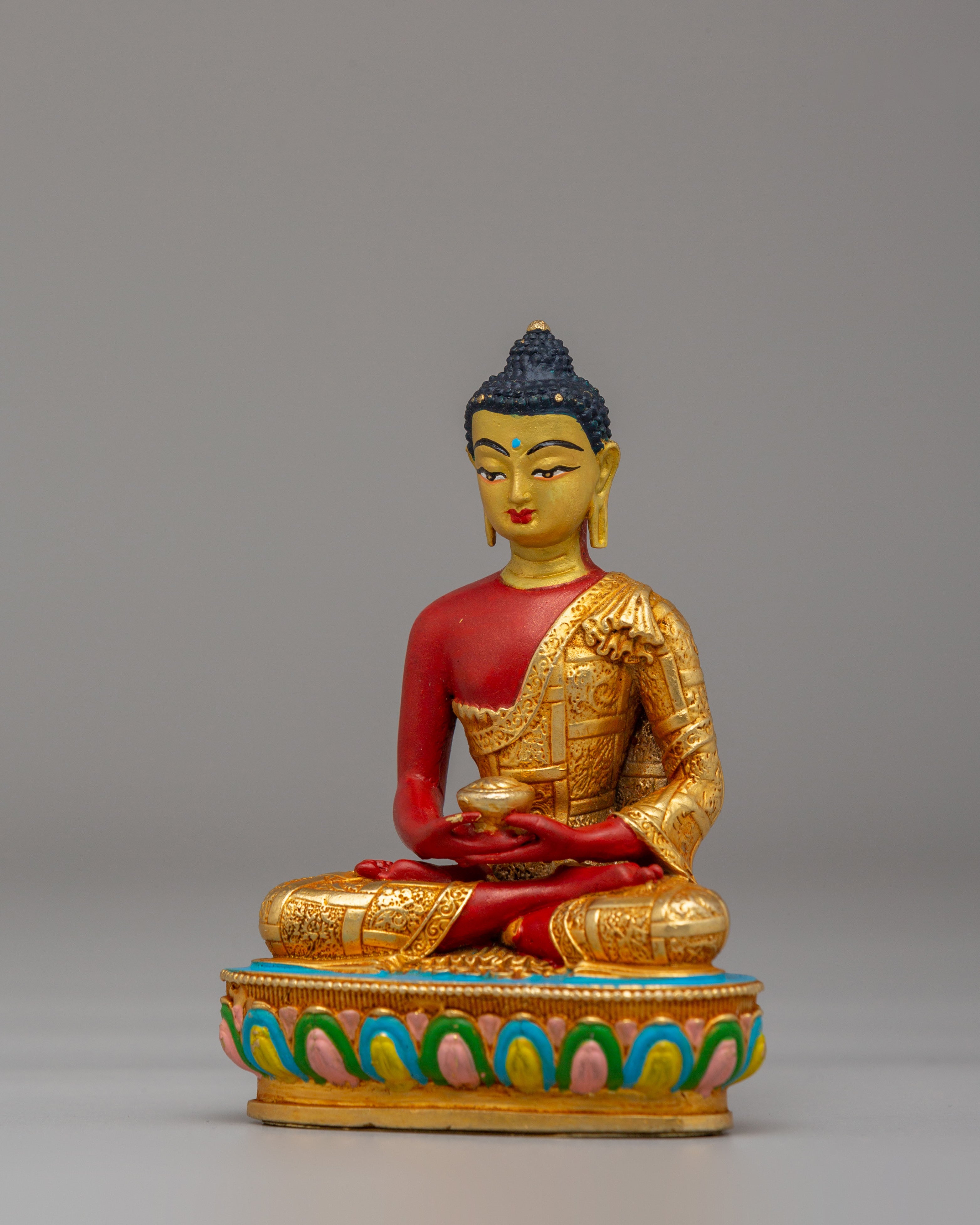 Ceremonial Amitabha Buddha Statue | Spiritual Decor for Meditation and Blessings