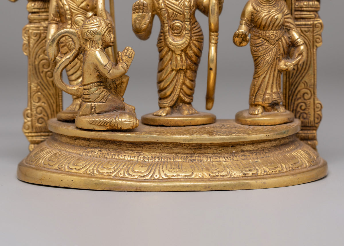 Handmade Ram Darbar Statue | Spiritual Altar Home Decor