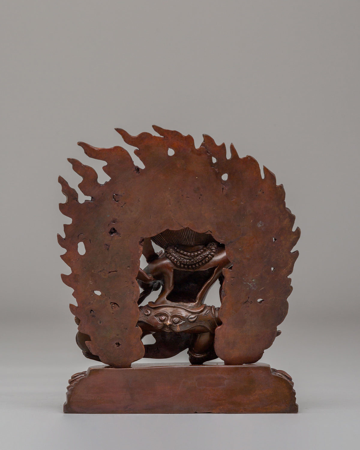Tibetan Vajrapani Deity Statue | Handcrafted Artwork for Spiritual Protection