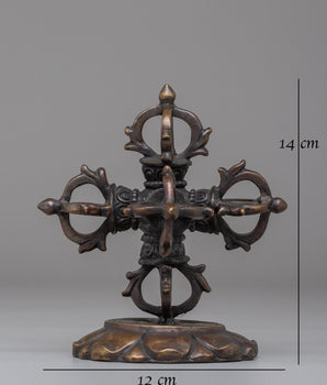 Vishwo Vajra - Symbol of Wisdom and Compassion