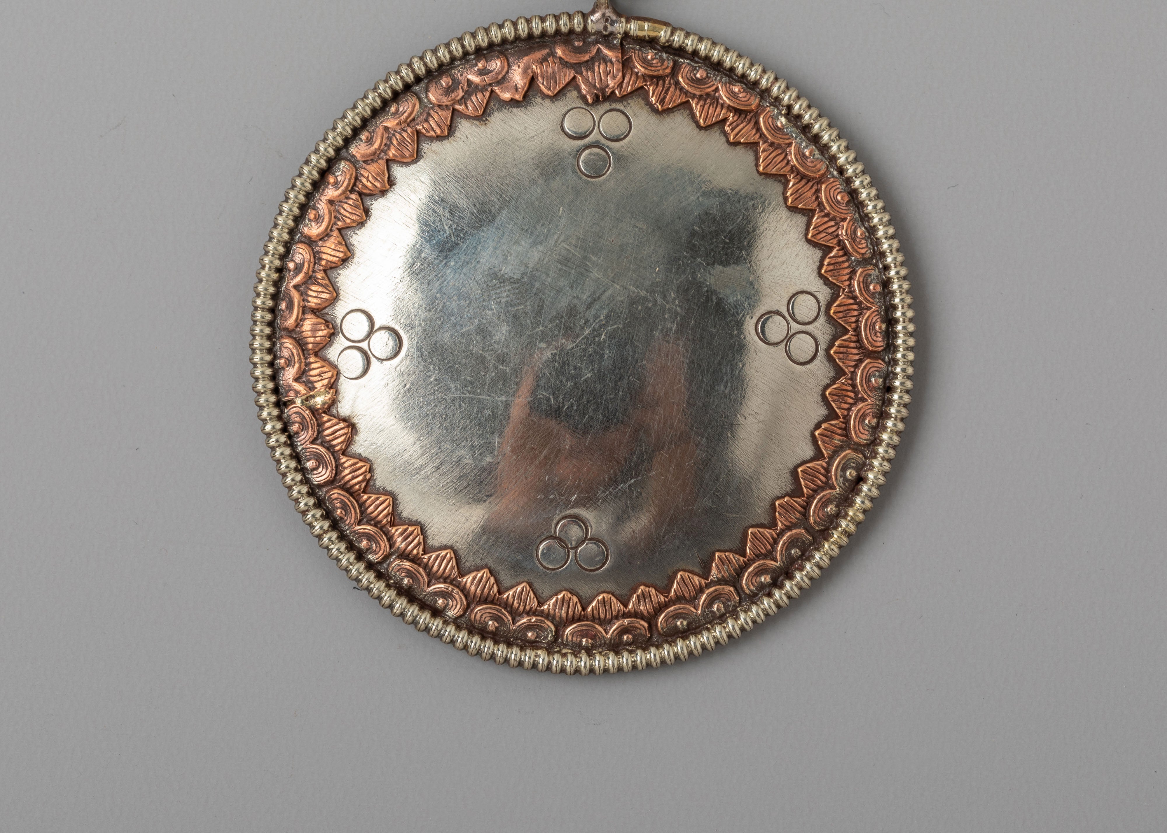 Himalayan Ritual Mirror | A Sacred Reflection Tool for Meditation and Rituals