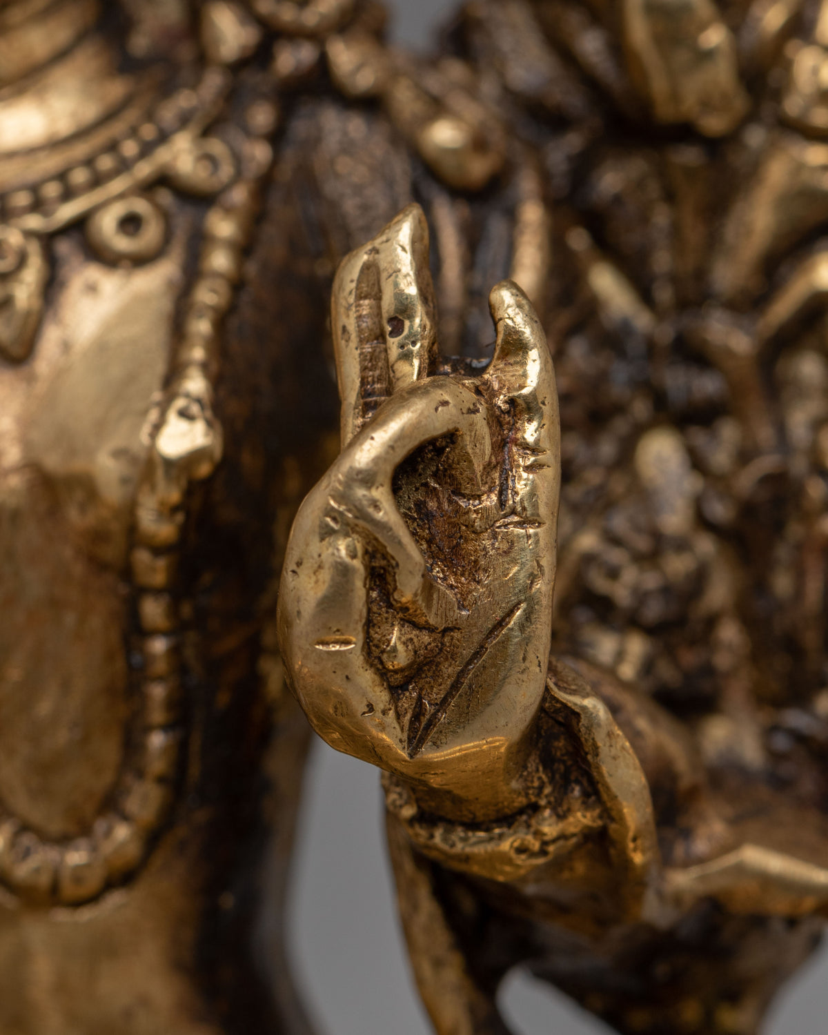 Spiritual Green Tara Buddhist Sculpture | Mother of Liberation