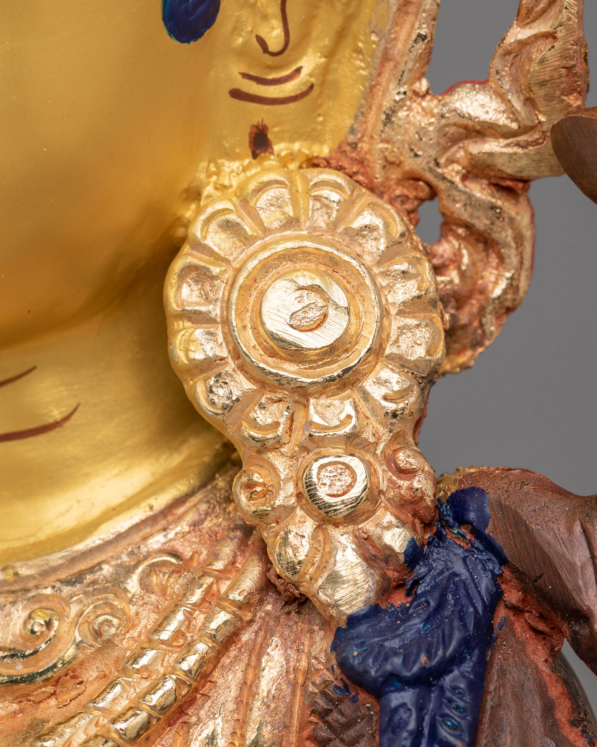 Tibetan Green Tara Protection Statue | Goddess of Compassion & Swift Action