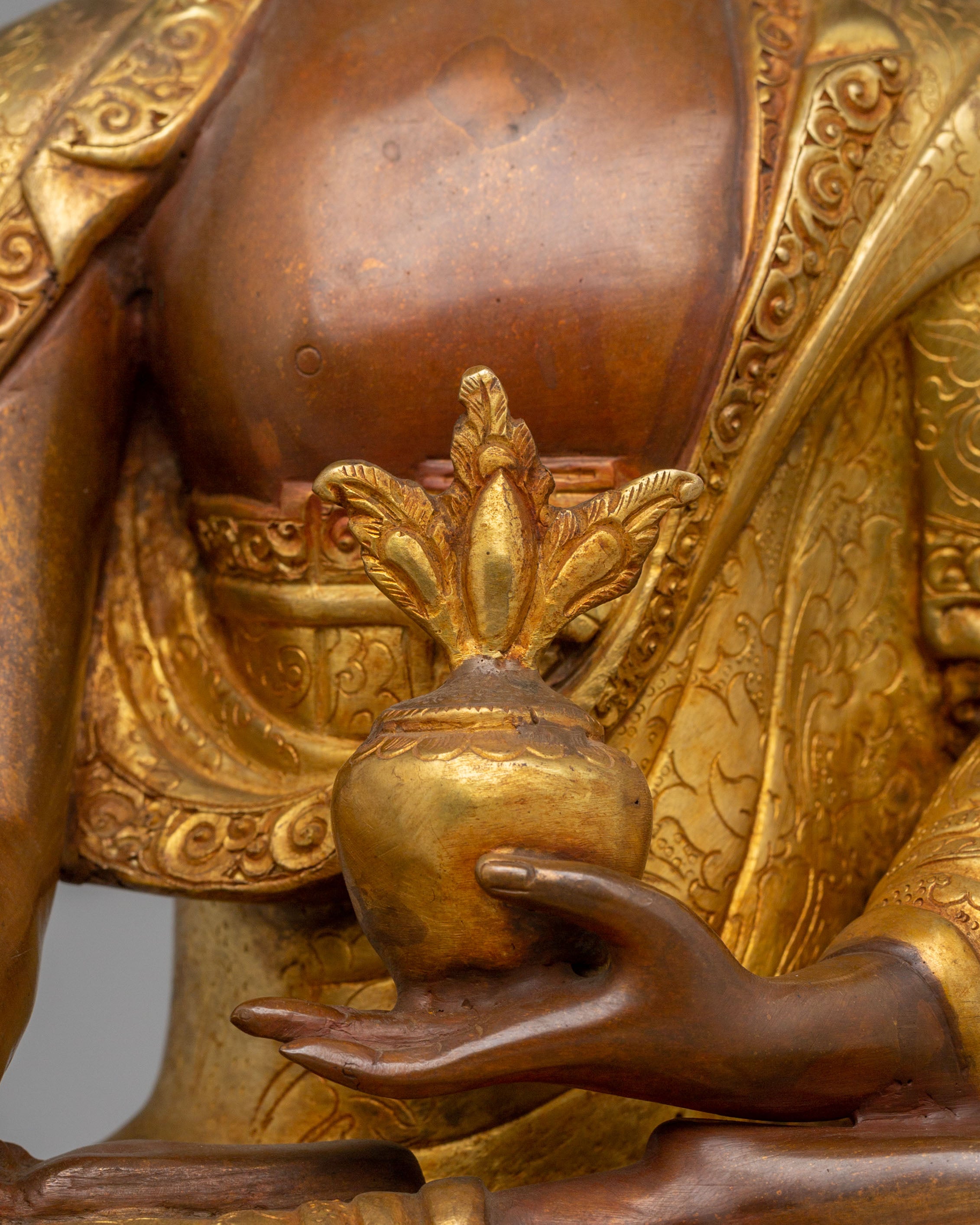 Sacred Himalayan Healing Buddha Statue | Medicine Buddha Figurine