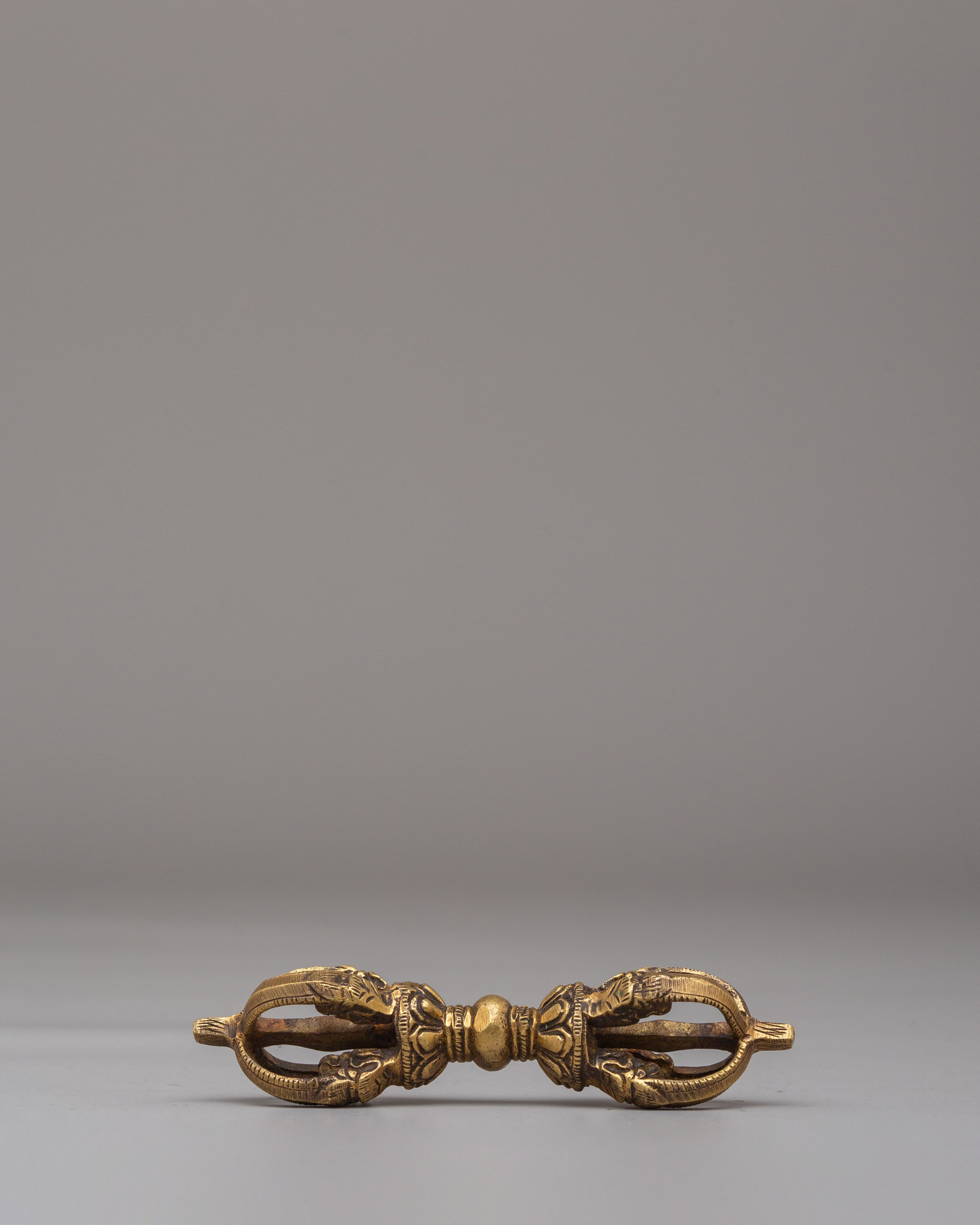 Tibetan Buddhism Vajra and Bell Set | Bronze Ritual Tools