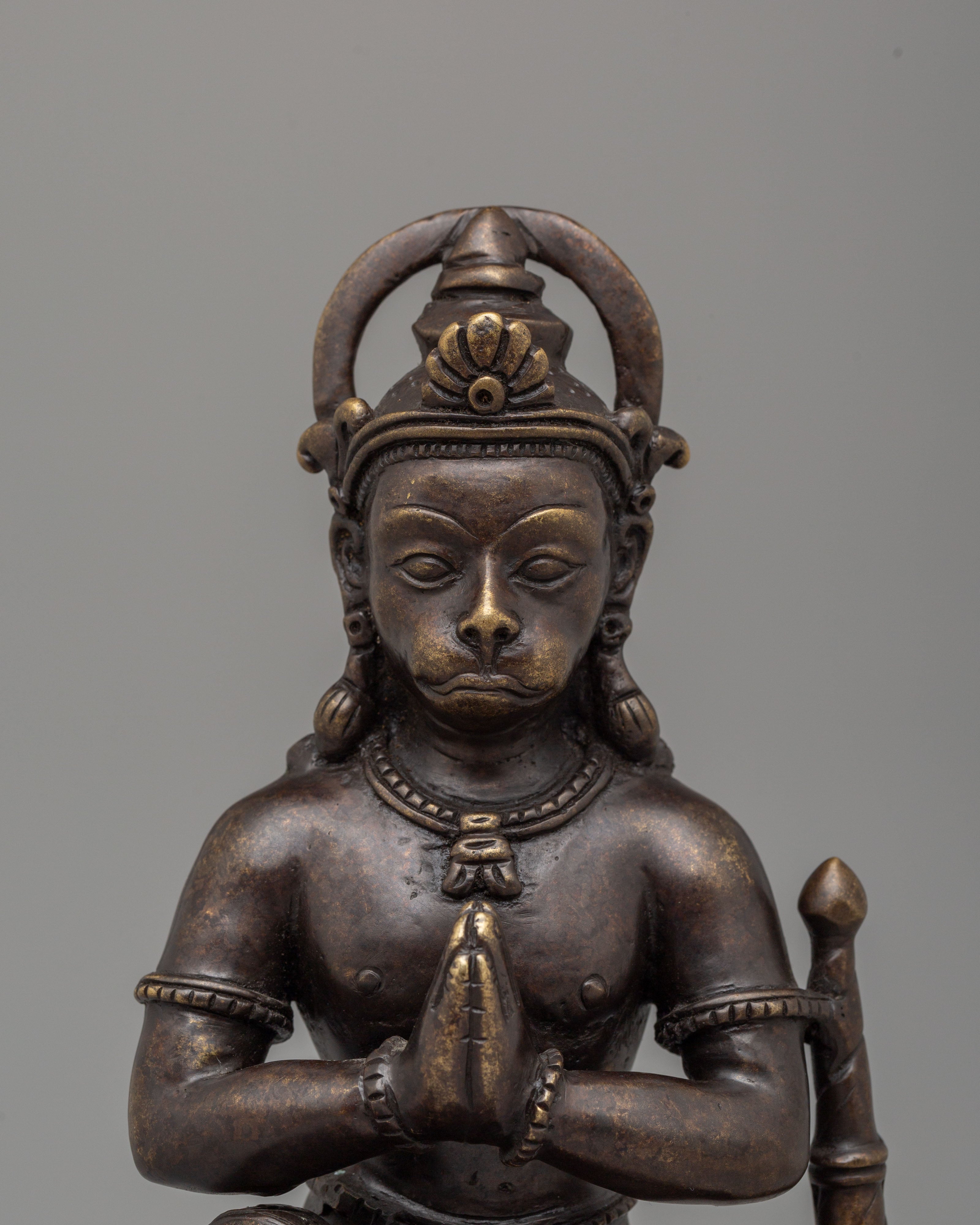 Traditional Hanuman Deity Statue | Lord Hanuman Idol for Home