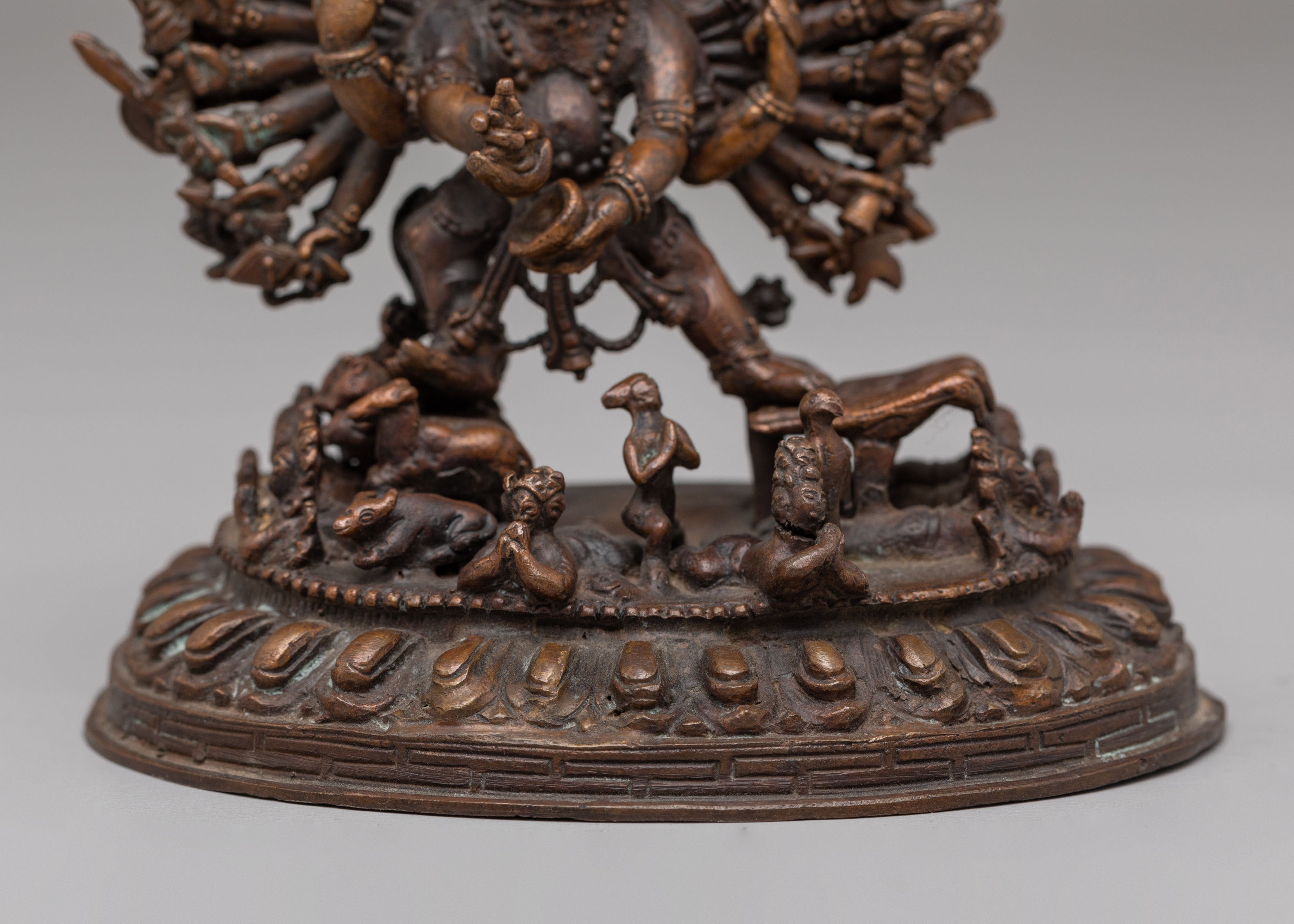 Yamantaka Statue for Protection | Wrathful Protector Deity