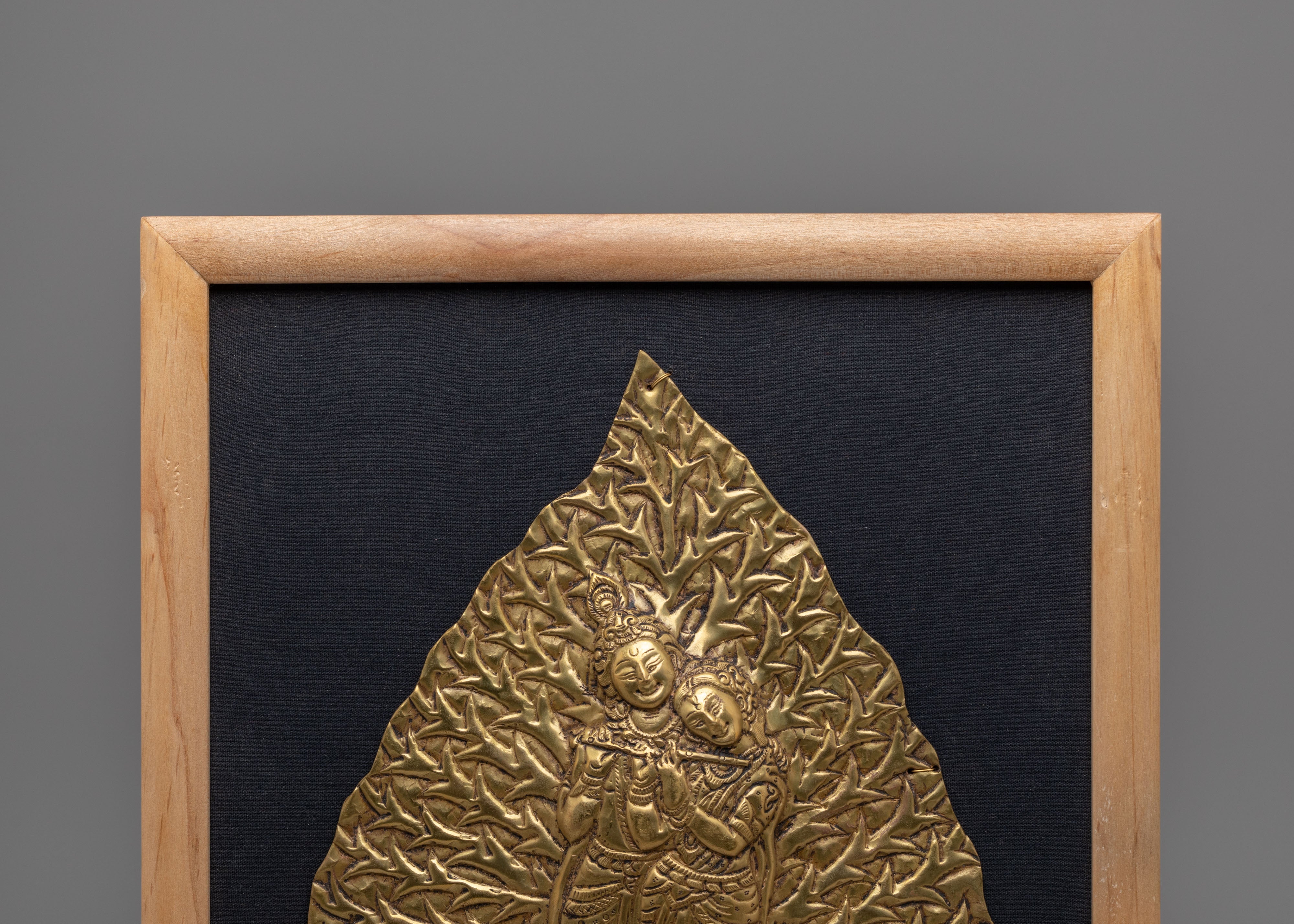 Sacred Radha Krishna Wall Hanging | Artwork with Handcrafted Design