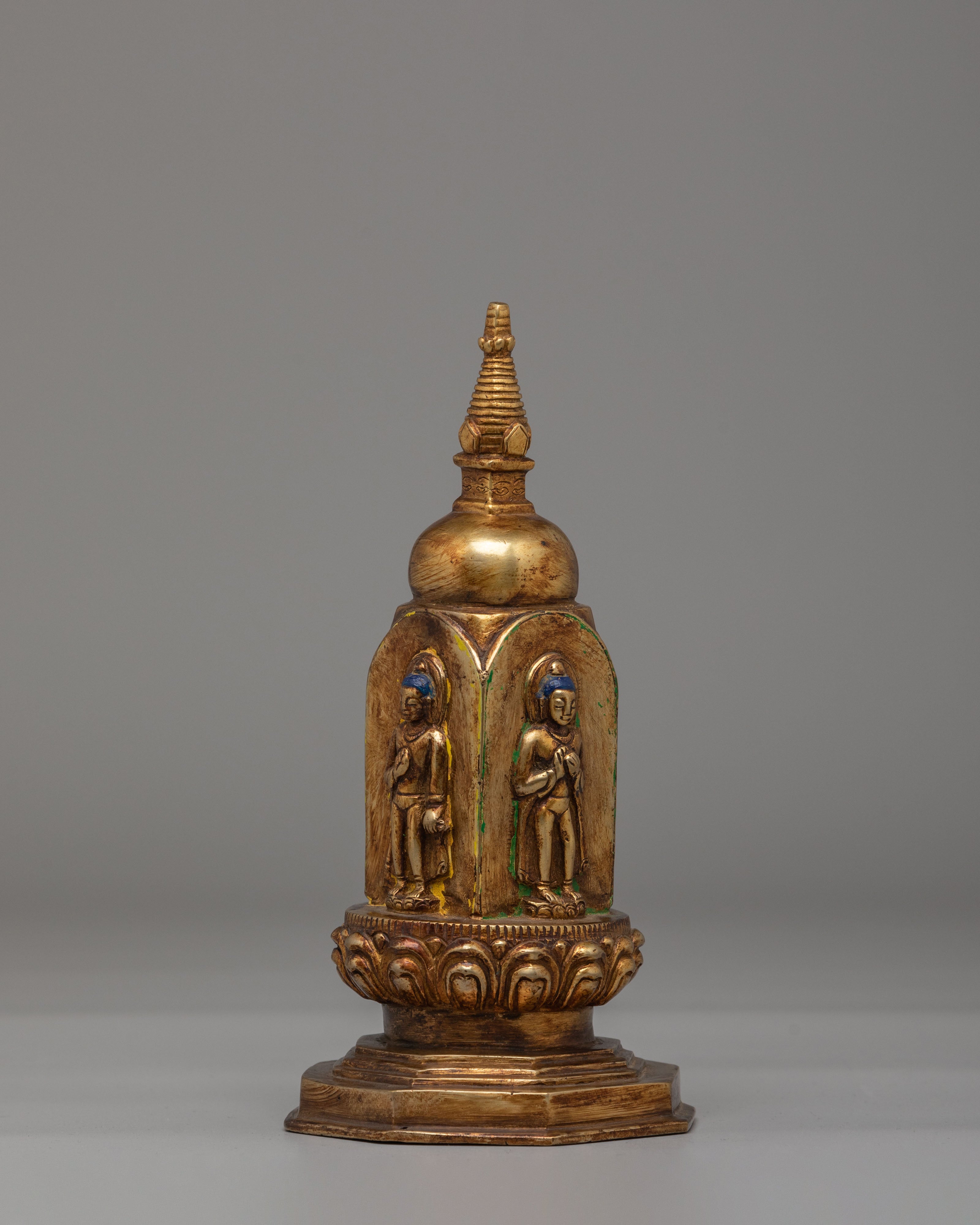 Tibetan Enlightenment Buddha Stupa | Symbol of Spiritual Awakening
