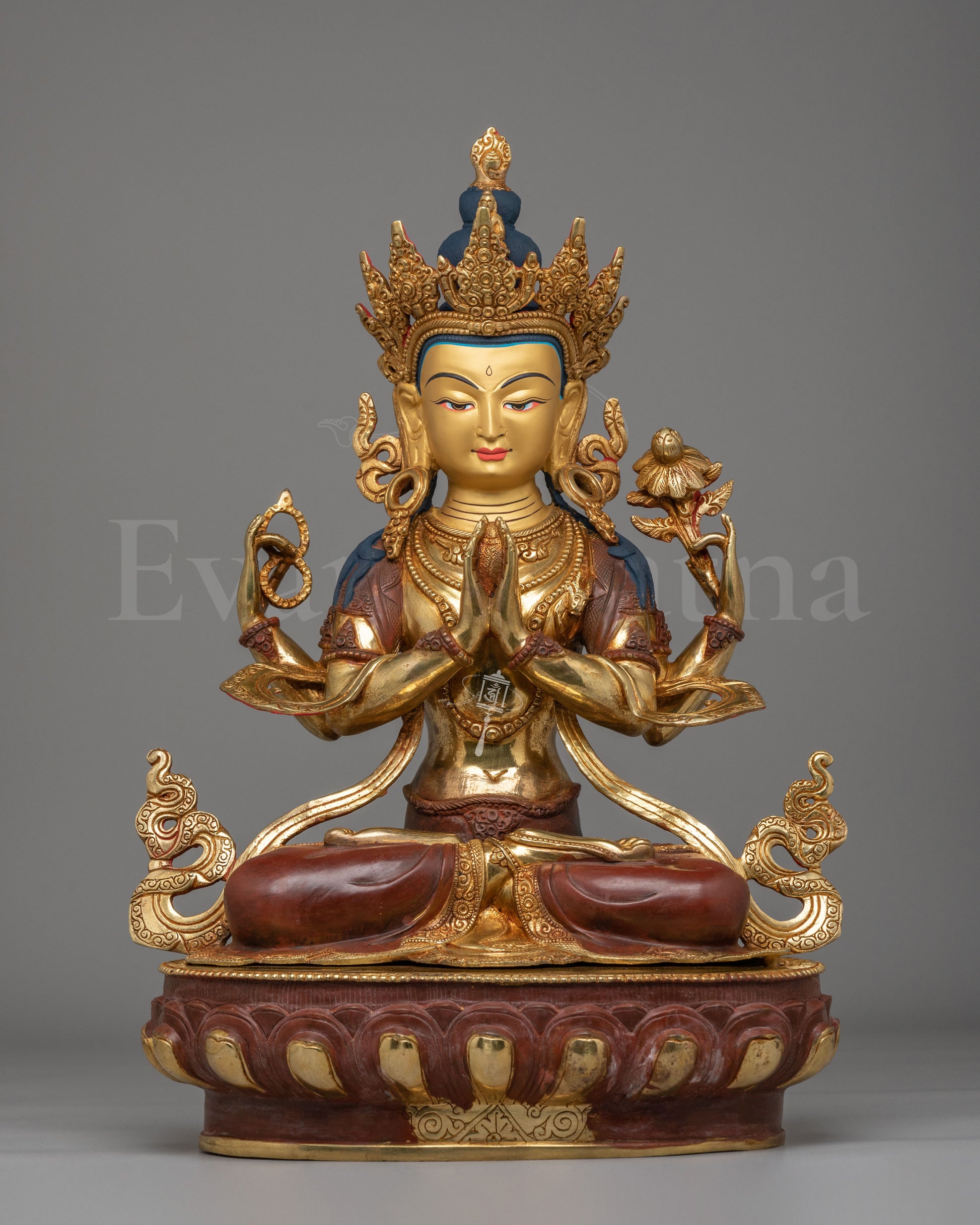 Himalayan Chenrezig Figurine   