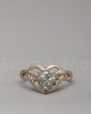 Silver Stone Ring 