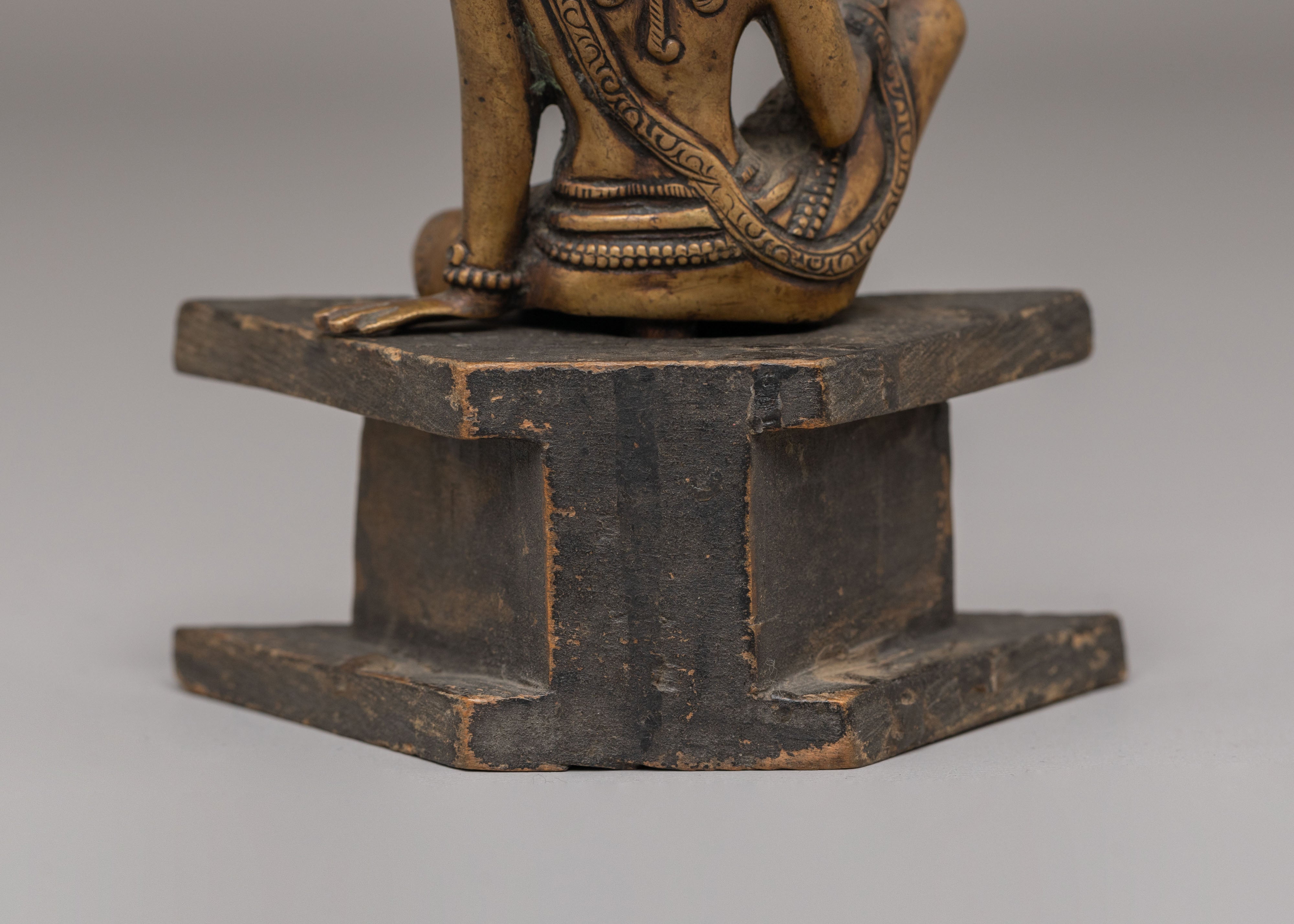 Handcrafted Lord Indra Figurine | Himalayan Sacred Art