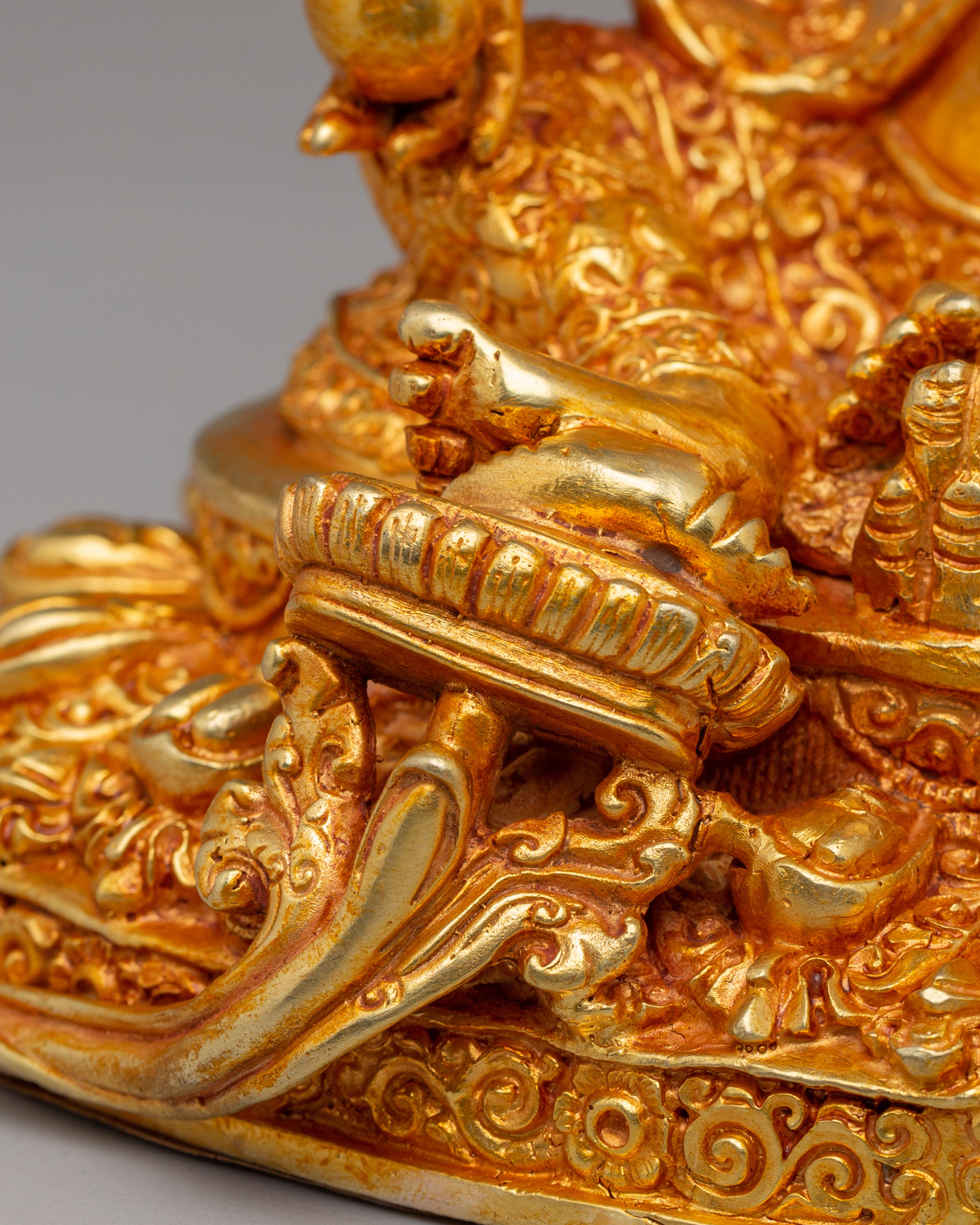 Vajrayana Dzambhala Prosperity Statue | Symbol of Wealth and Prosperity