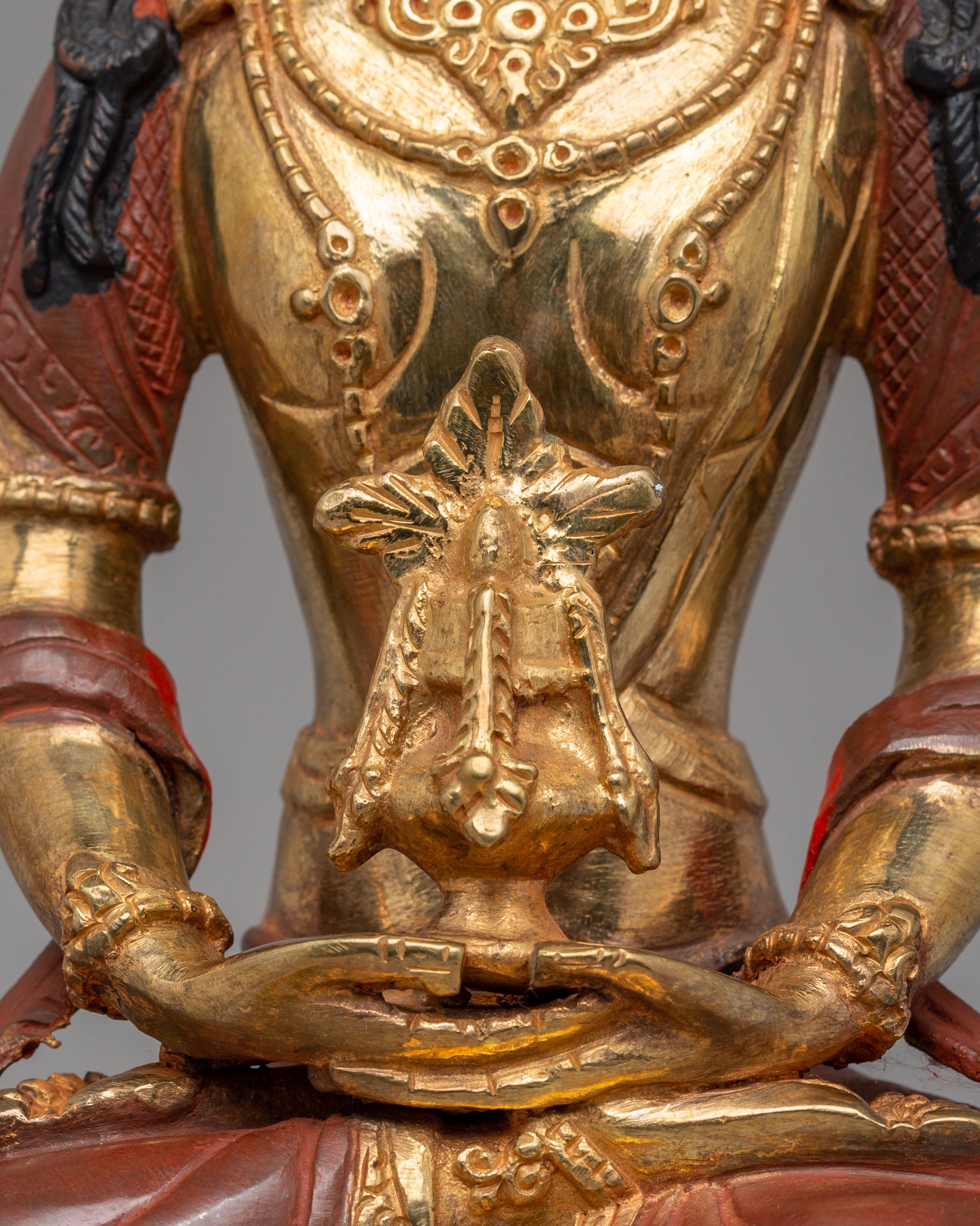 Himalayan Altar Amitayus Statue | Buddha of Longevity and Wisdom
