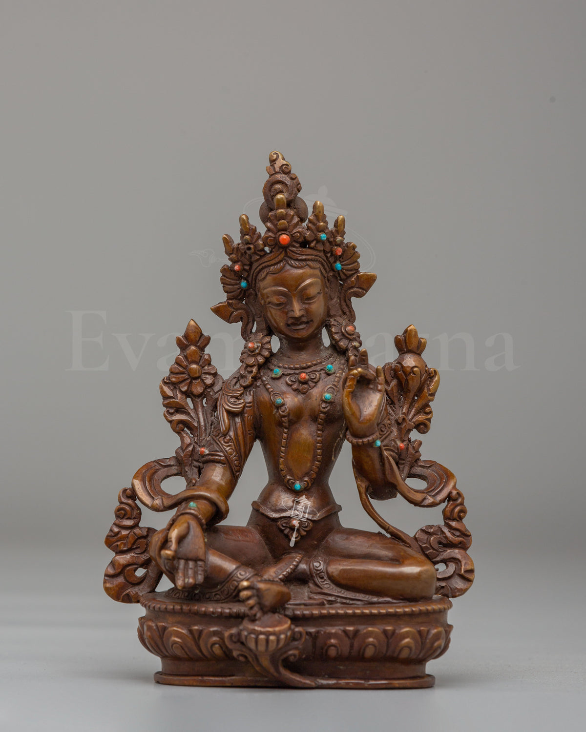 Green Tara Buddhist Altar Statue 