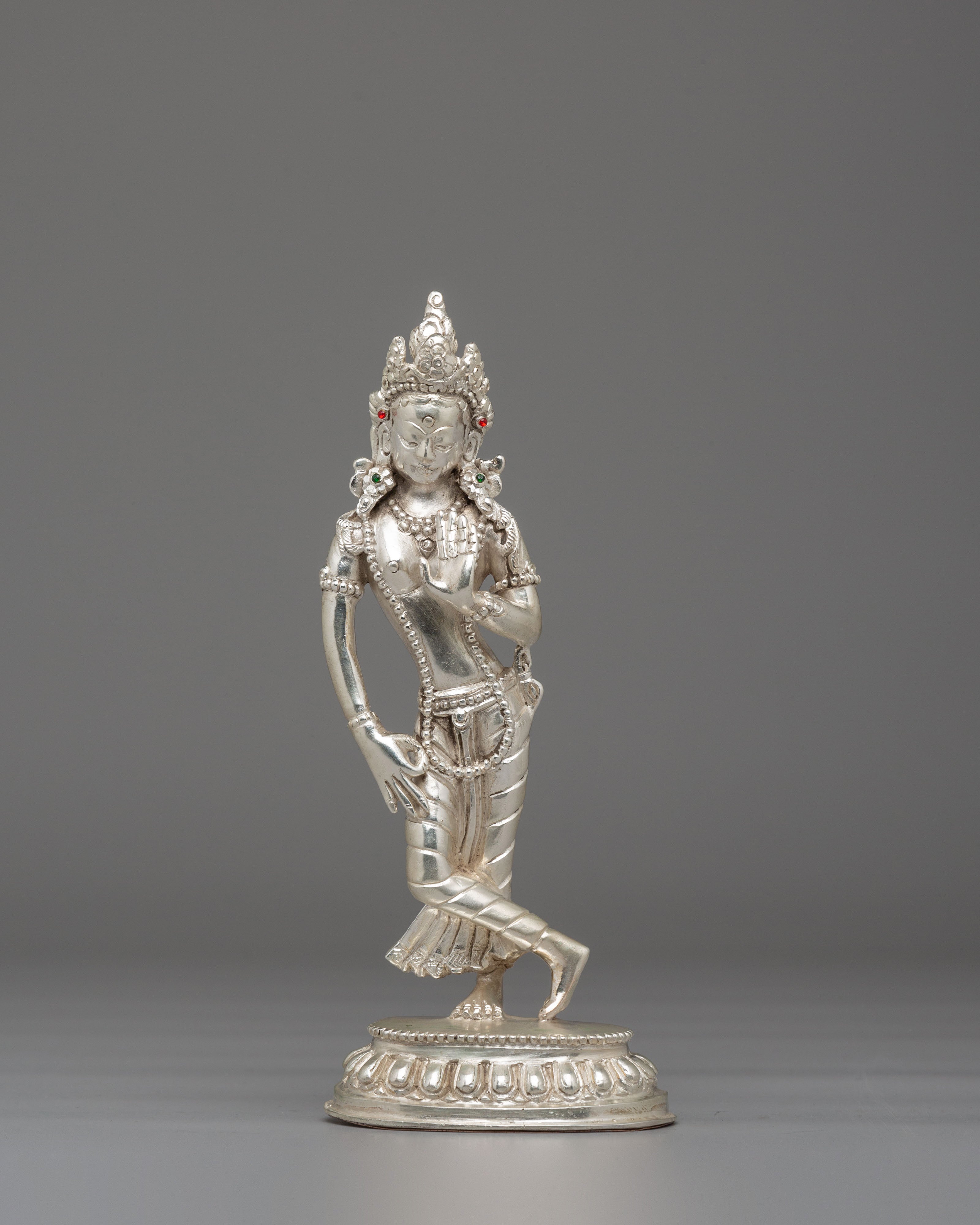 Traditional Radha Krishna Statue | Hindu Deity Figurine