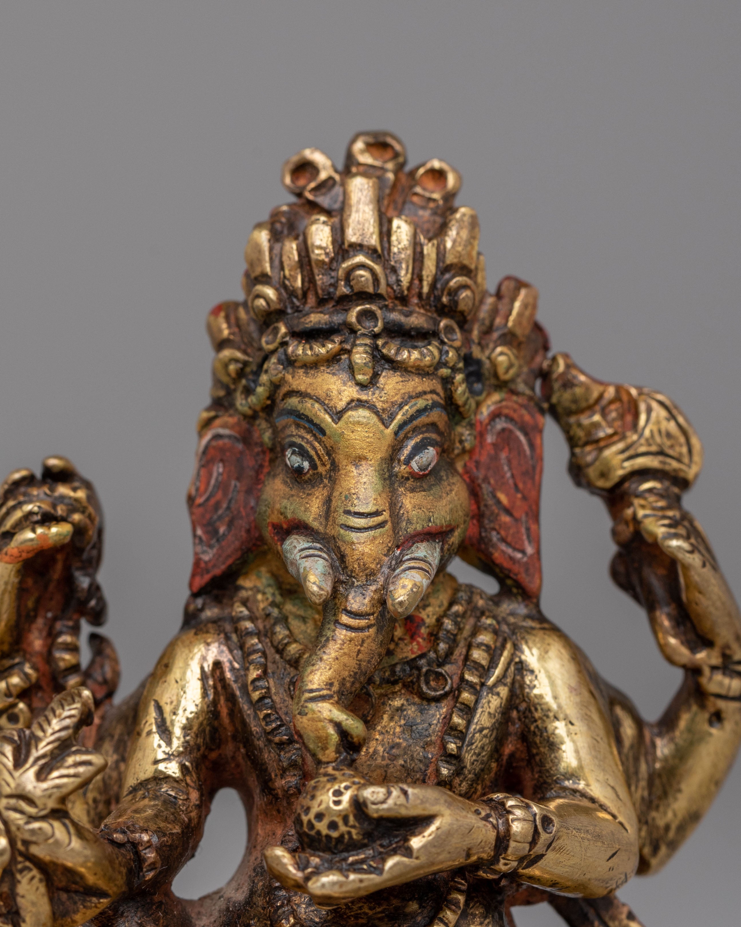 Machine Made Ritual Ganesh Statue | Idol for Puja and Meditation