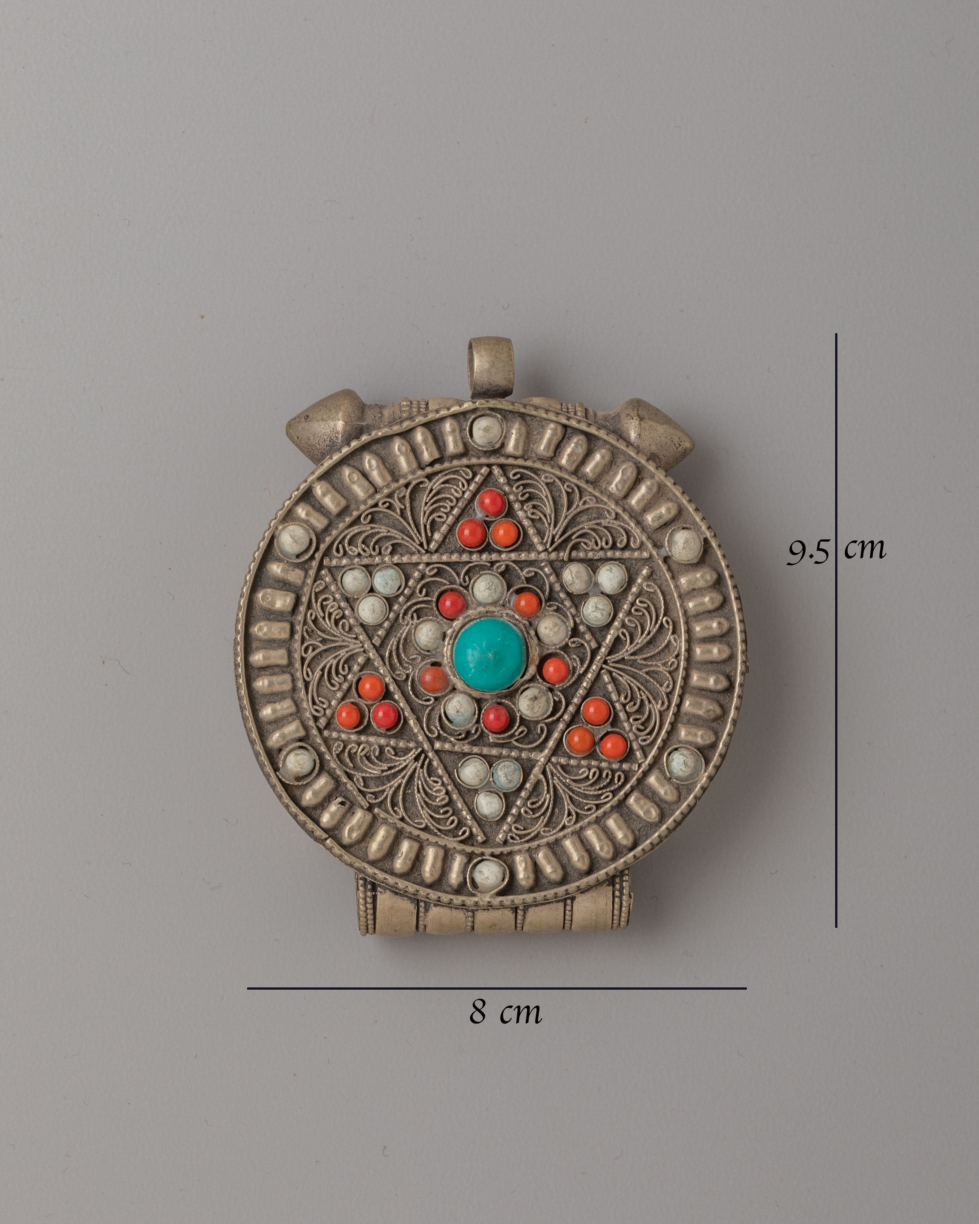Buddhist Shrine Ghau Box Locket | Sacred Spiritual Amulet