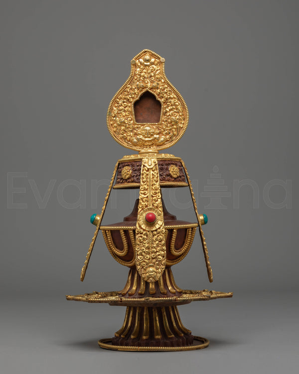 Tibetan Long Life Vase | Symbol of Abundance & Prosperity