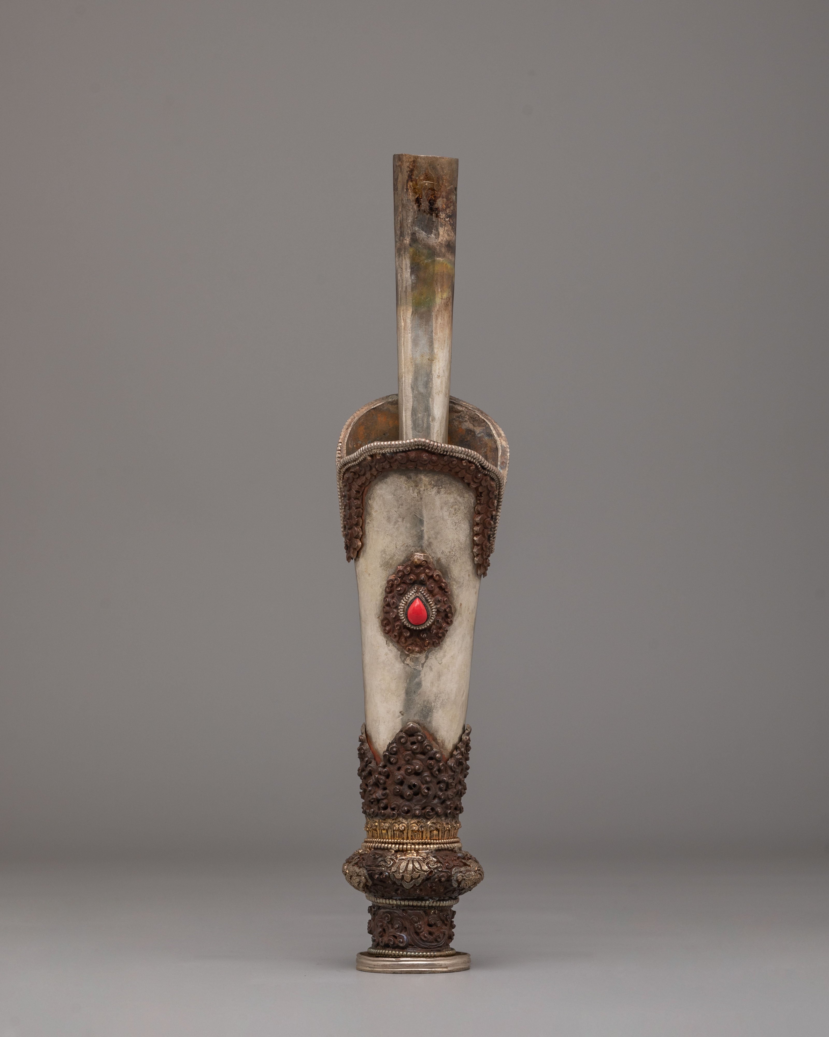 Handcrafted Kangling for Ritual | Tibetan Trumpet for Ceremonies