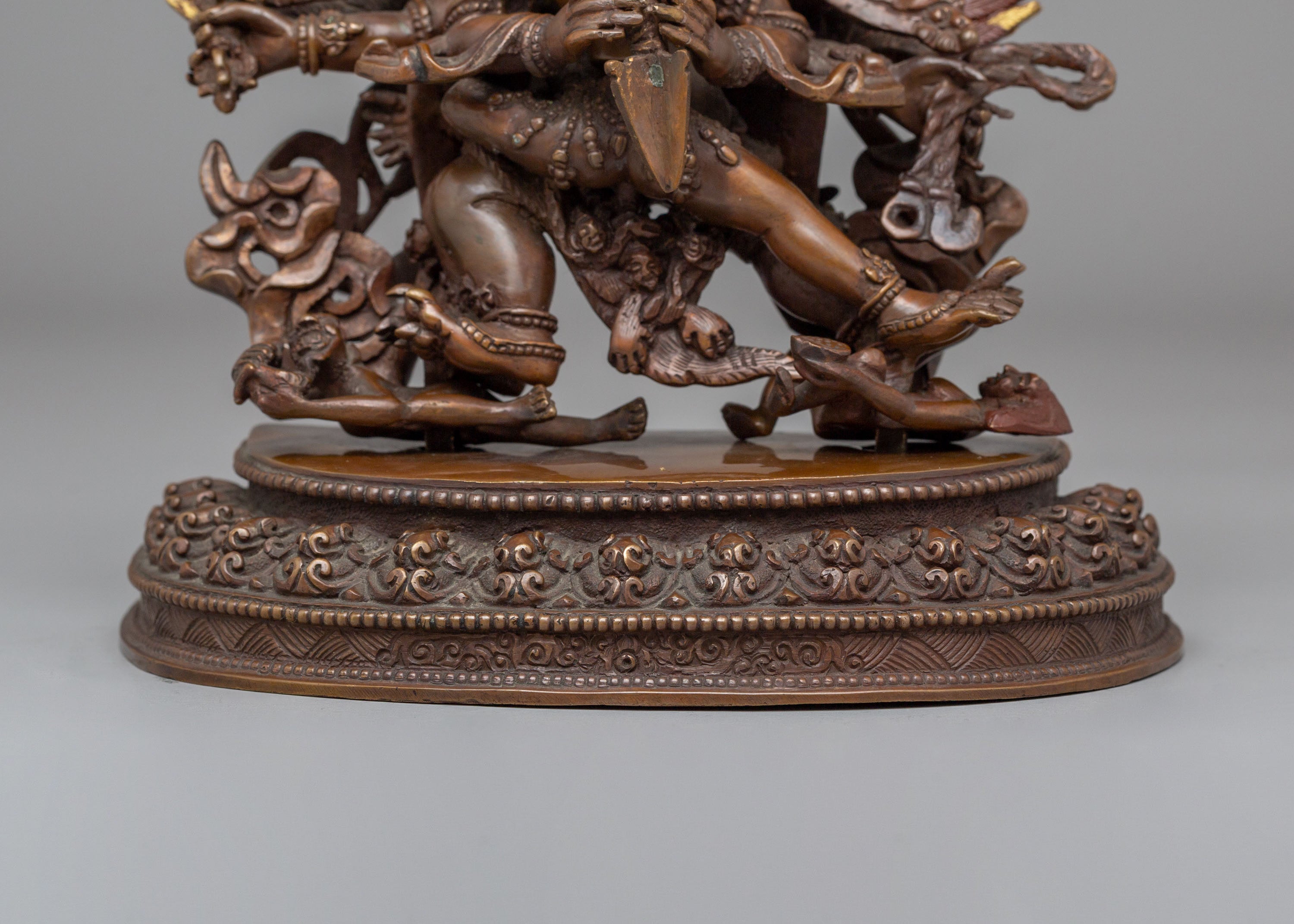 Himalayan Vajrakilaya Statue | Sacred Buddhist Sculpture