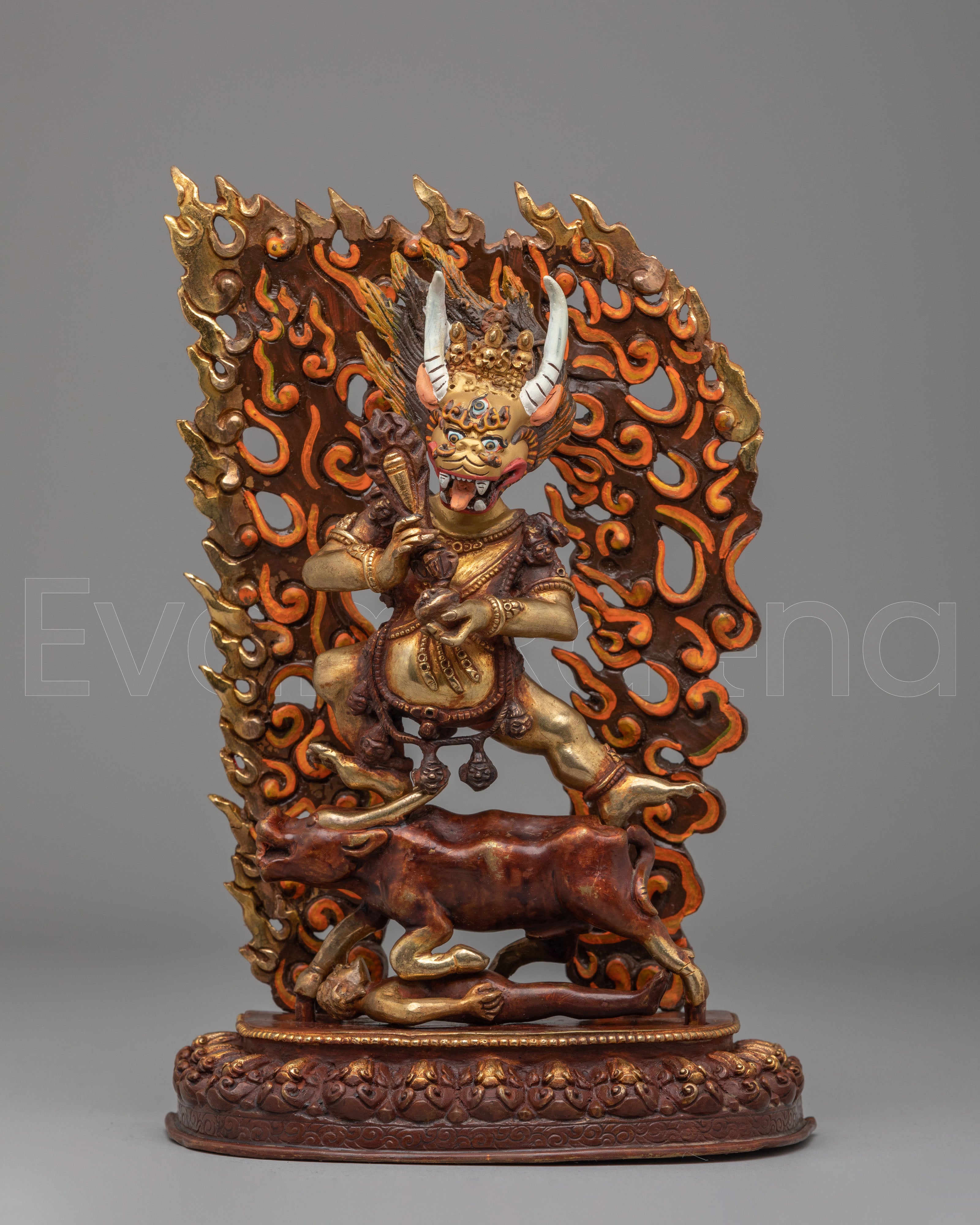Lord of Death Yama Dharmaraja Statue
