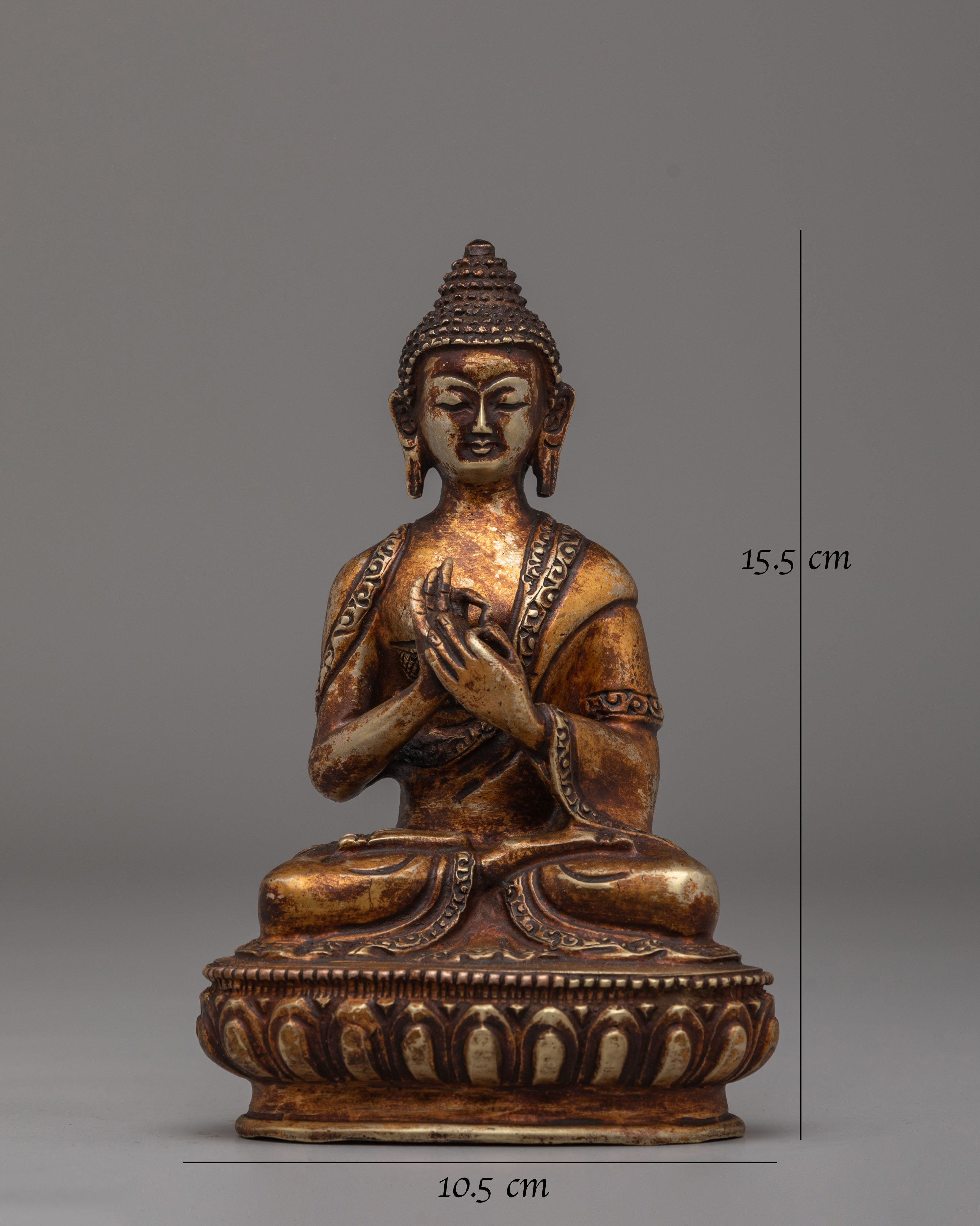 Vairocana Dhyani Buddha Figurine | Perfect for Meditation