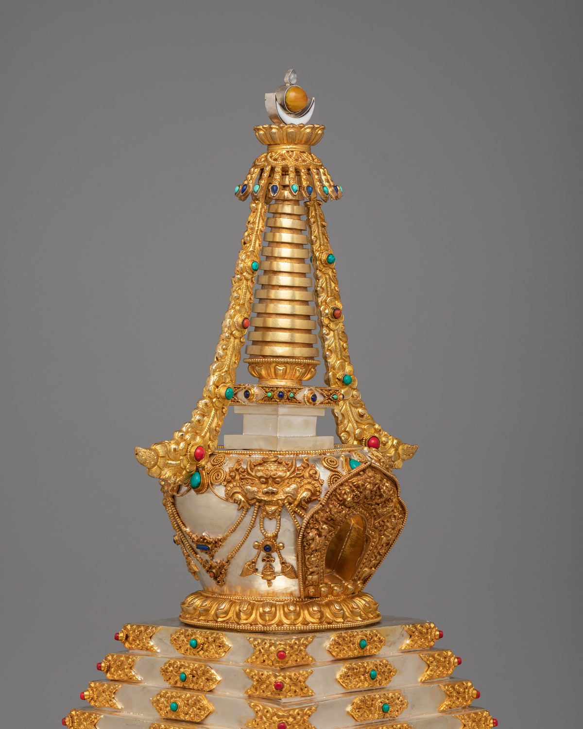 Tibetan Enlightenment Jangchub Stupa | Symbolizing Spiritual Awakening