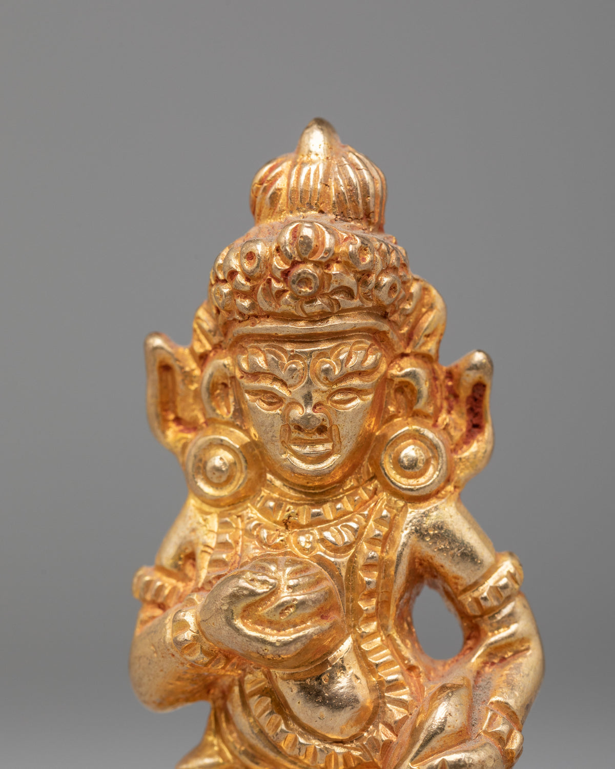Himalayan Black Dzambhala Wealth Deity | Prosperity Idol