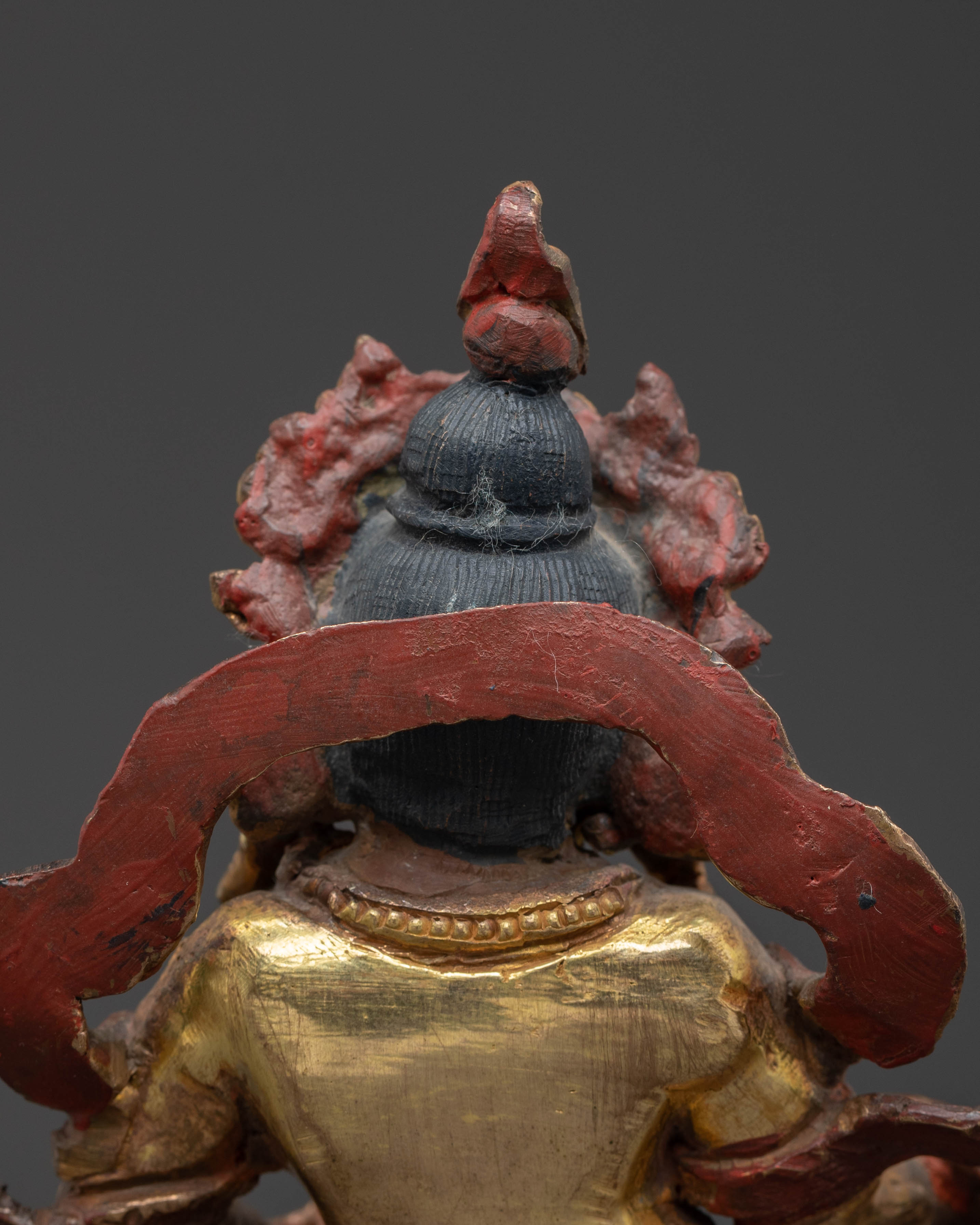 Dzambhala Copper Statue for Decor | Embodiment of Wealth and Prosperity