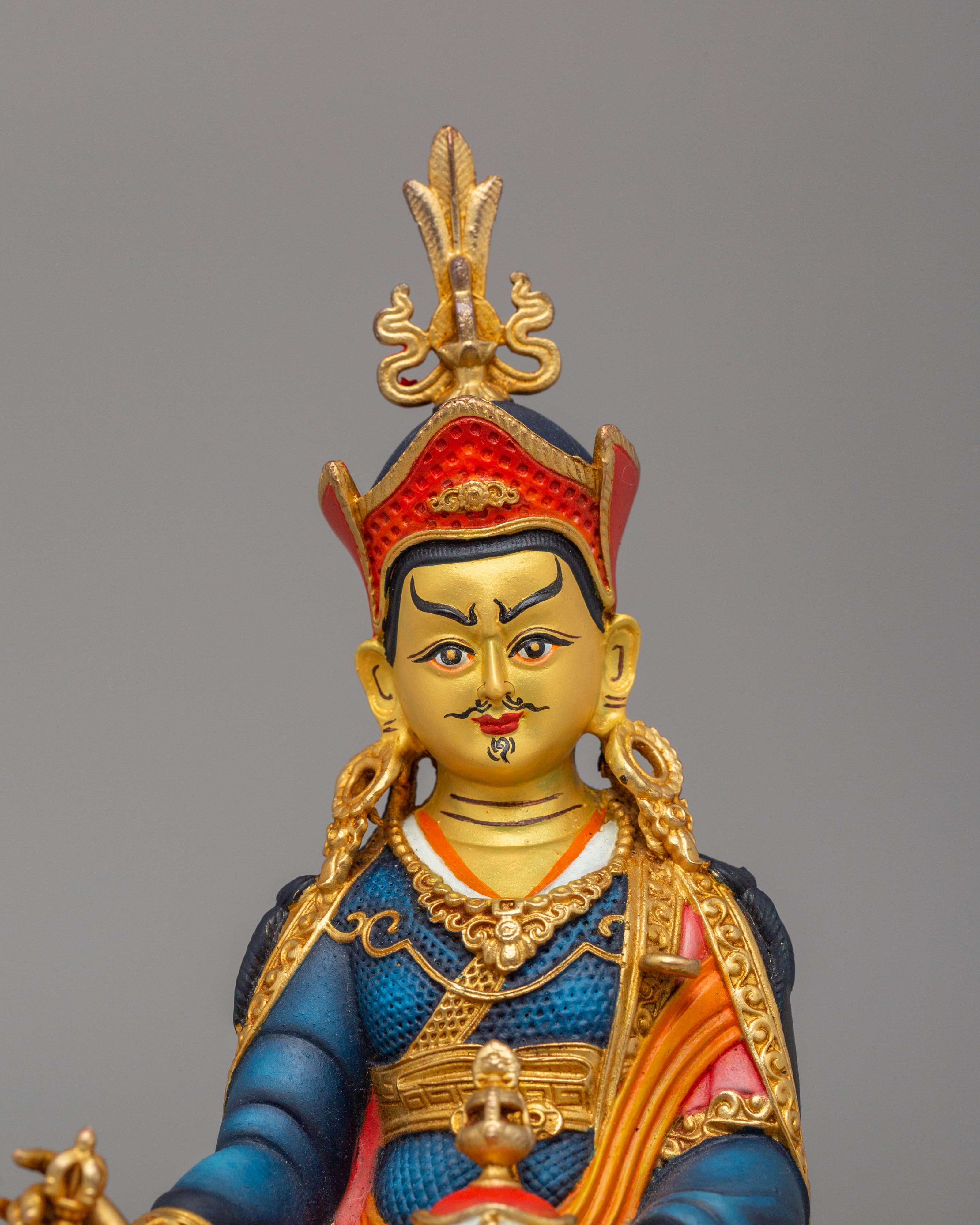 Buddhist Padmasambhava Statue | Sacred Guru Rinpoche Art