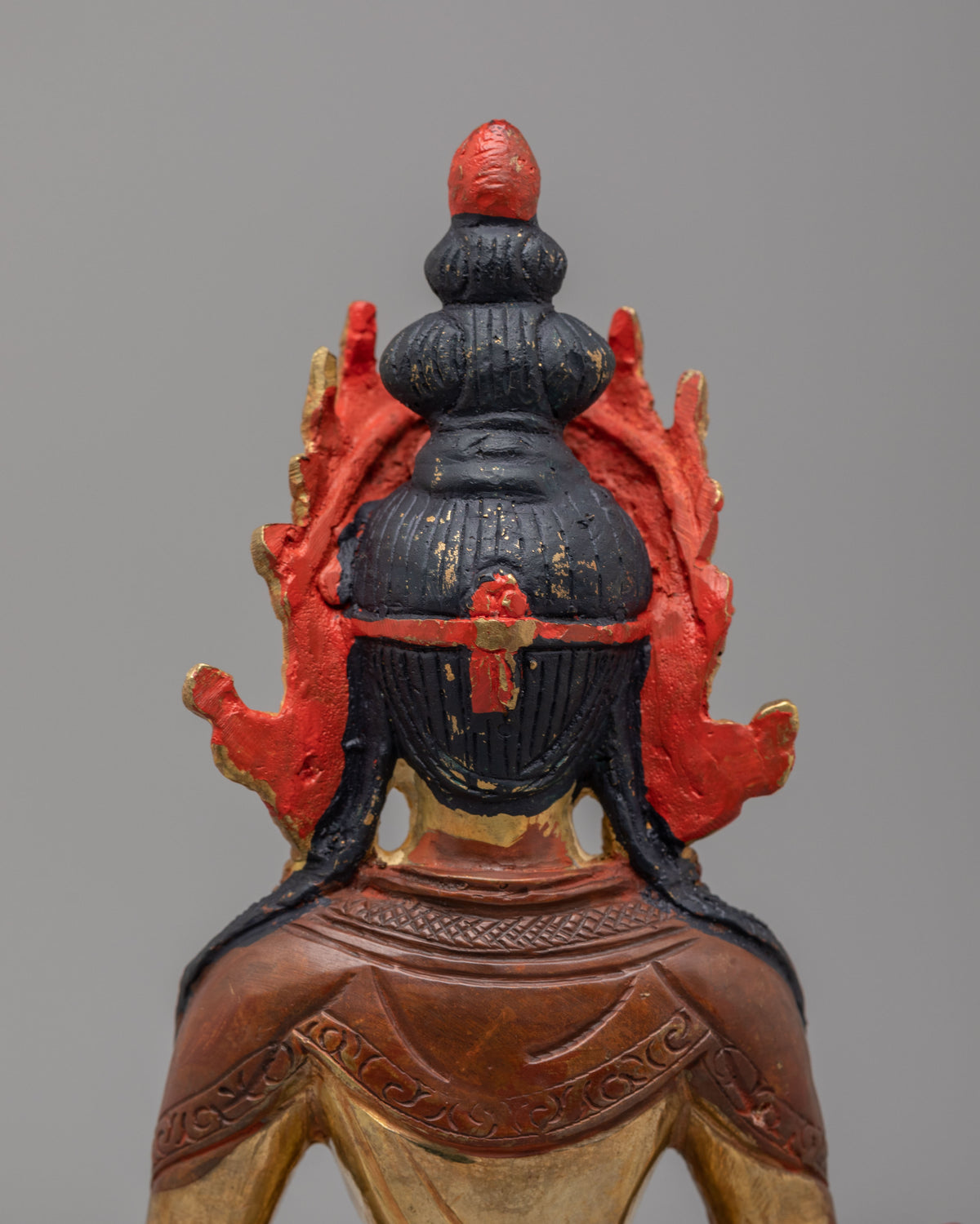 Spiritual Amitayus Sculpture | Divine Deity of Longevity