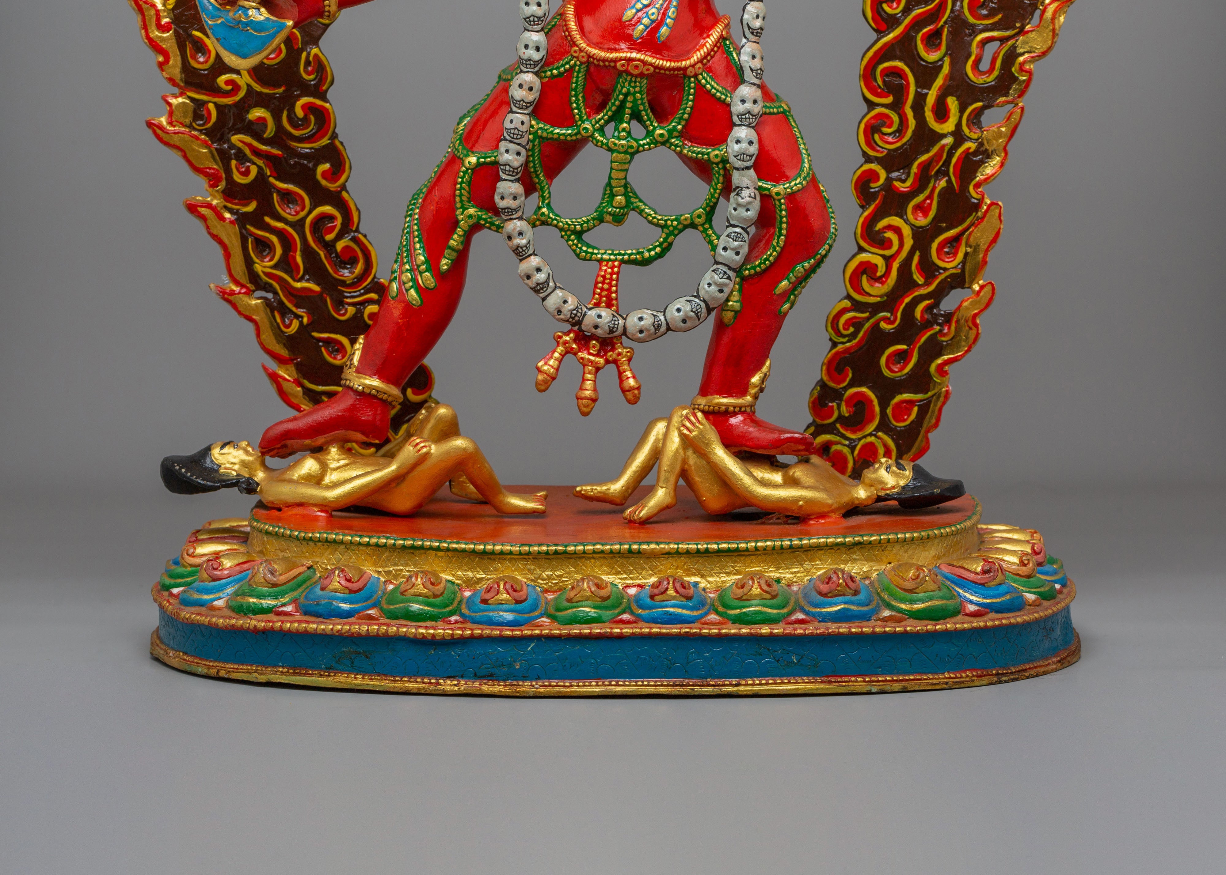 Tibetan Vajrayogini Dakini Sculpture | Vajrayana Female Deity Statue