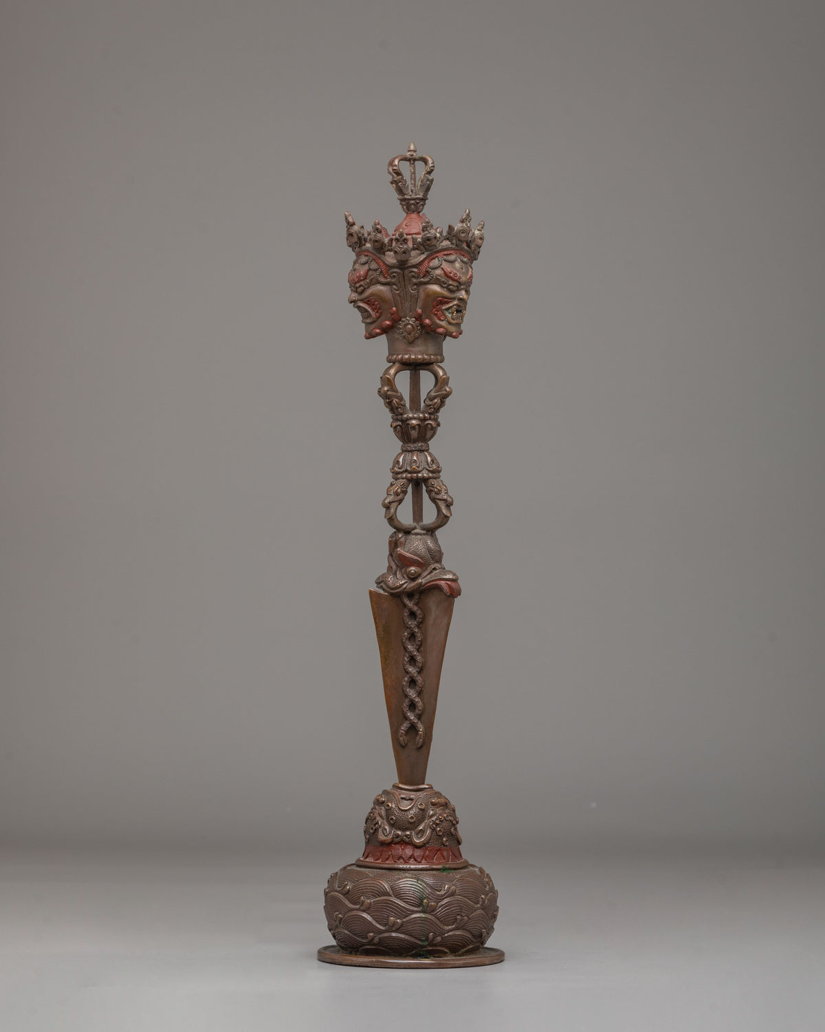 Himalayan Buddhist Ritual Phurba | Tibetan Dagger for Spiritual Protection
